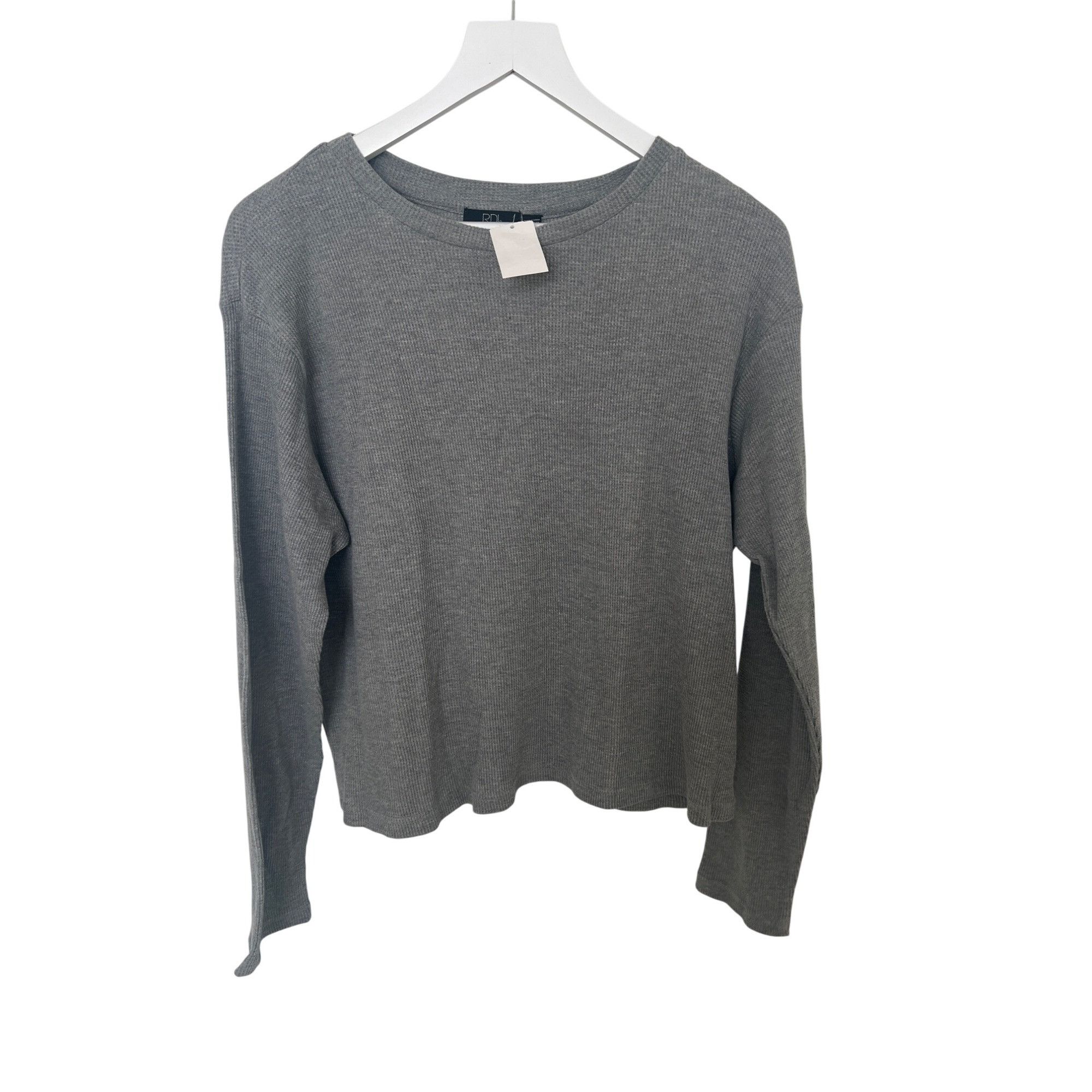 Other RDI Heather Gray Thermal Long Sleeve Top Size XL / US 12-14 / IT 48-50 - 1 Thumbnail