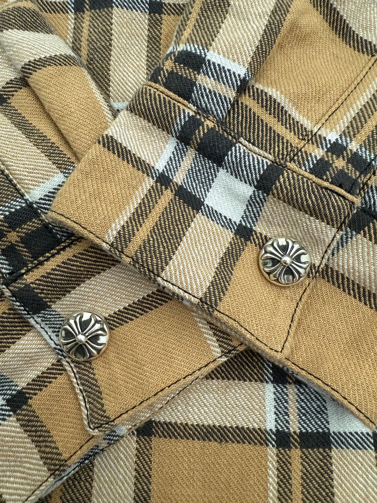 Chrome Hearts Chrome Hearts Flannel Work’N shirt Size US L / EU 52-54 / 3 - 7 Thumbnail