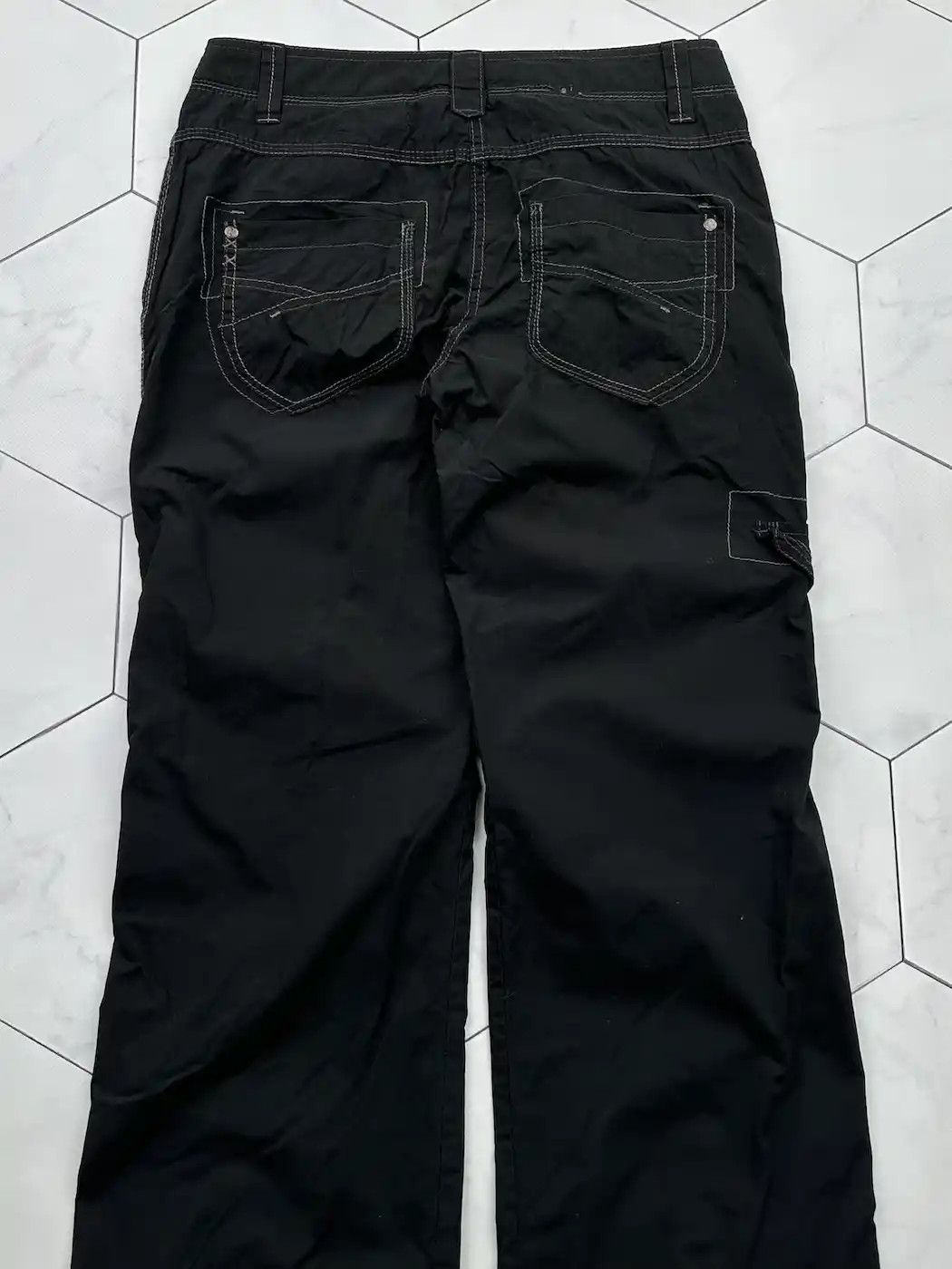 Japanese Brand Vintage Wide Bondage Pants (B487)E2 Size 28" / US 6 / IT 42 - 5 Thumbnail