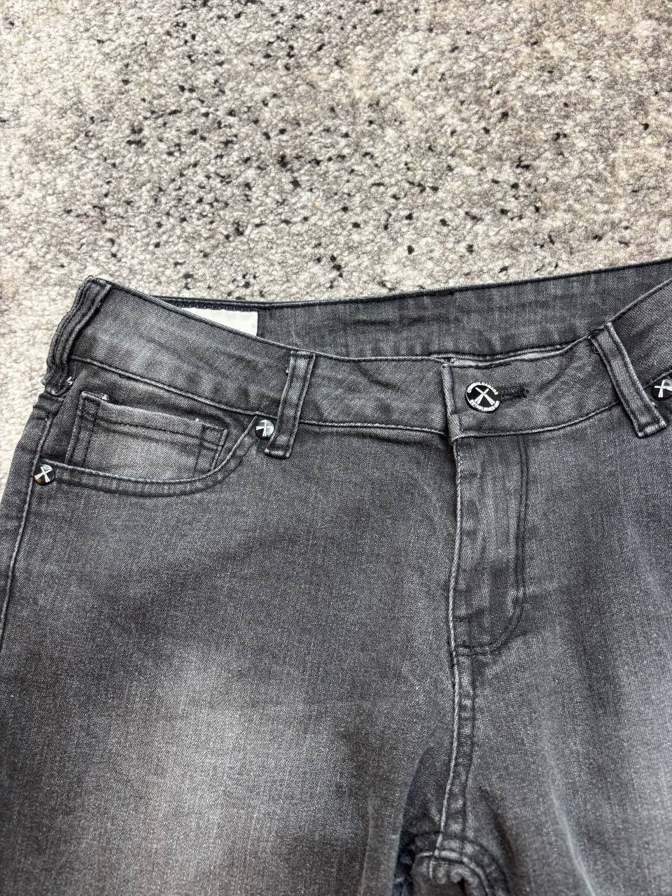 Criminal Damage Criminal Damage Skinny Jeans Grey Faded Denim W32 L-R Size US 32 / EU 48 - 3 Thumbnail