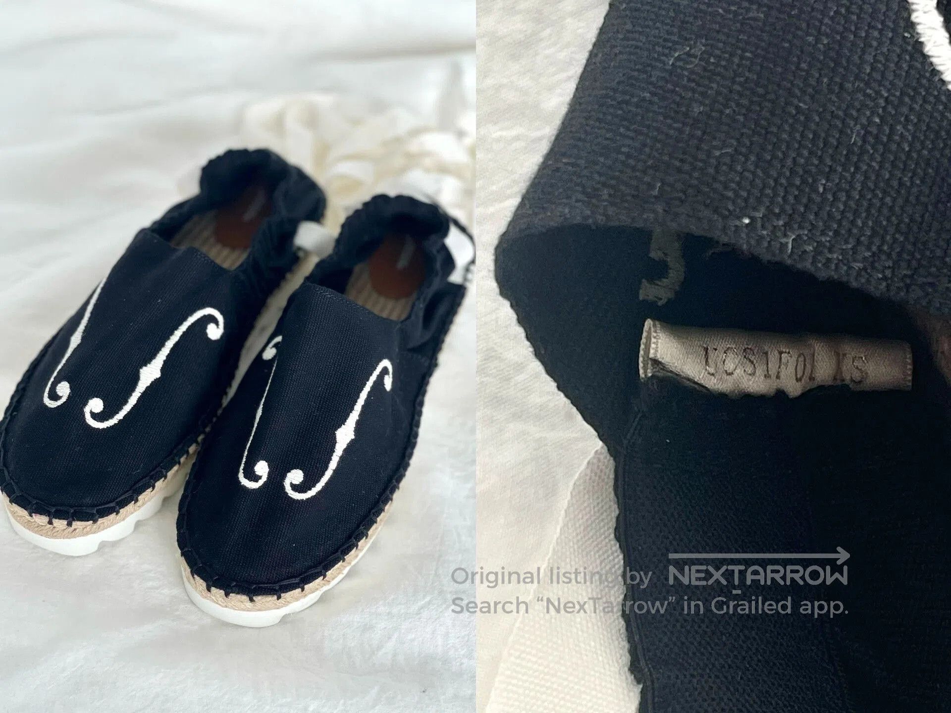 Undercover UNDERCOVER Jazz Inspired Espadrille Shoes. Size US 5 / IT 35 - 9 Thumbnail