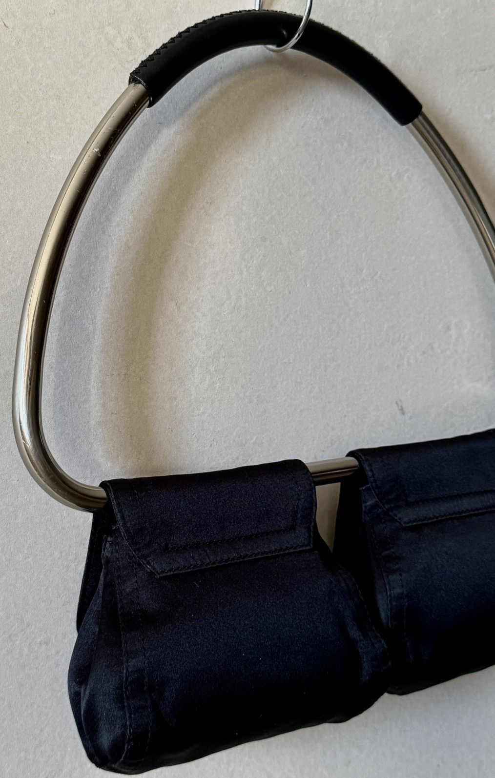 Prada Archive Prada - Miuccia - SS2003 - Satin Metal Swing Bag Size ONE SIZE - 9 Thumbnail