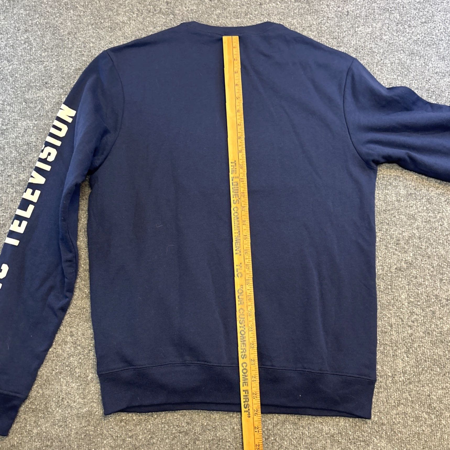 Vintage VINTAGE MTV Music Television Women’s Long Sleeve Blue Sweatshirt L Fabric Logo NWT Size L / US 10 / IT 46 - 6 Thumbnail
