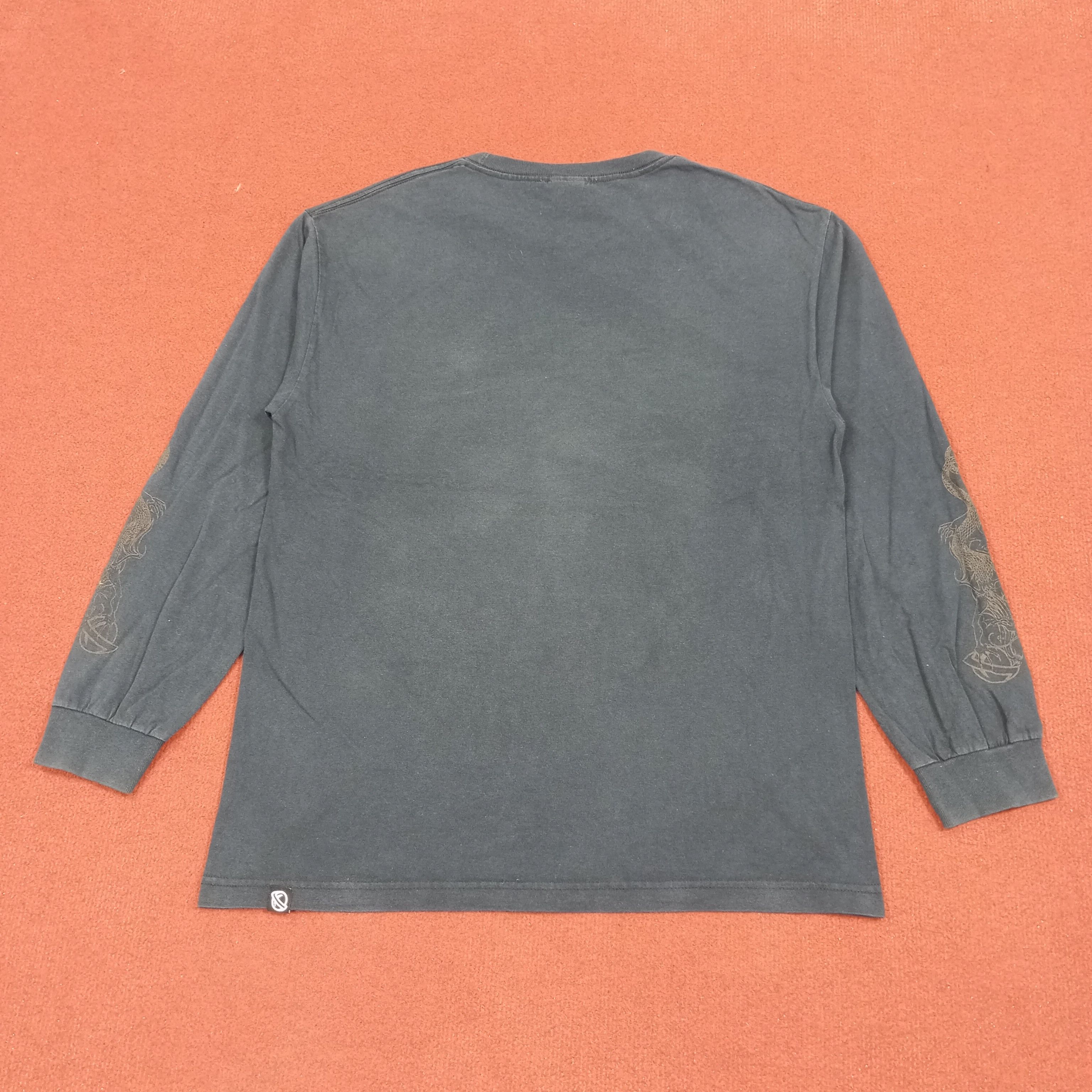 Lost Enterprises × Vintage Lost Skater Style Dragon Design Long Sleeve Tshirt Size US L / EU 52-54 / 3 - 4 Thumbnail