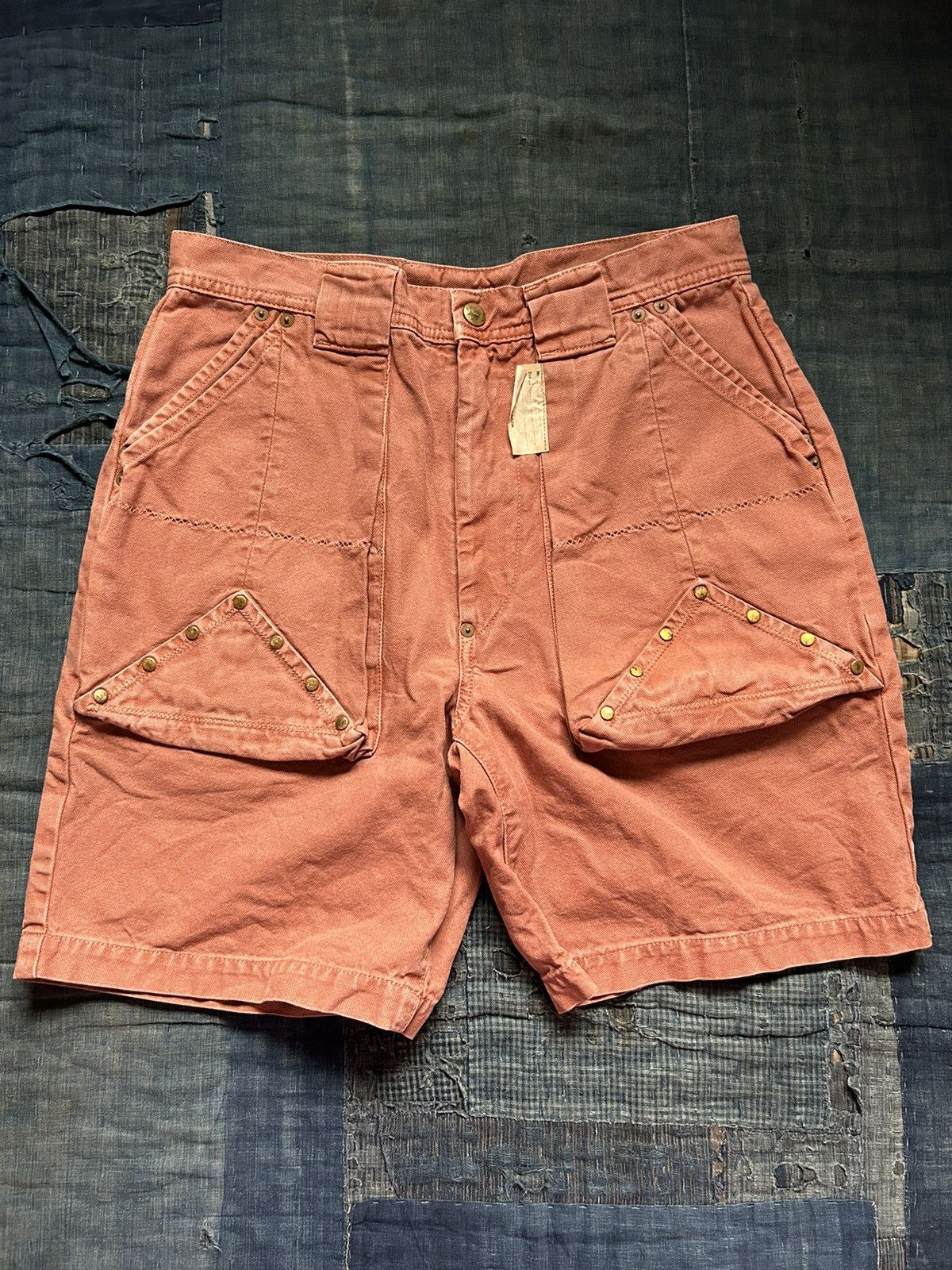 Kapital × Kapital Kountry kapital studs pocket cargo short pants Size US 30 / EU 46 - 1 Thumbnail