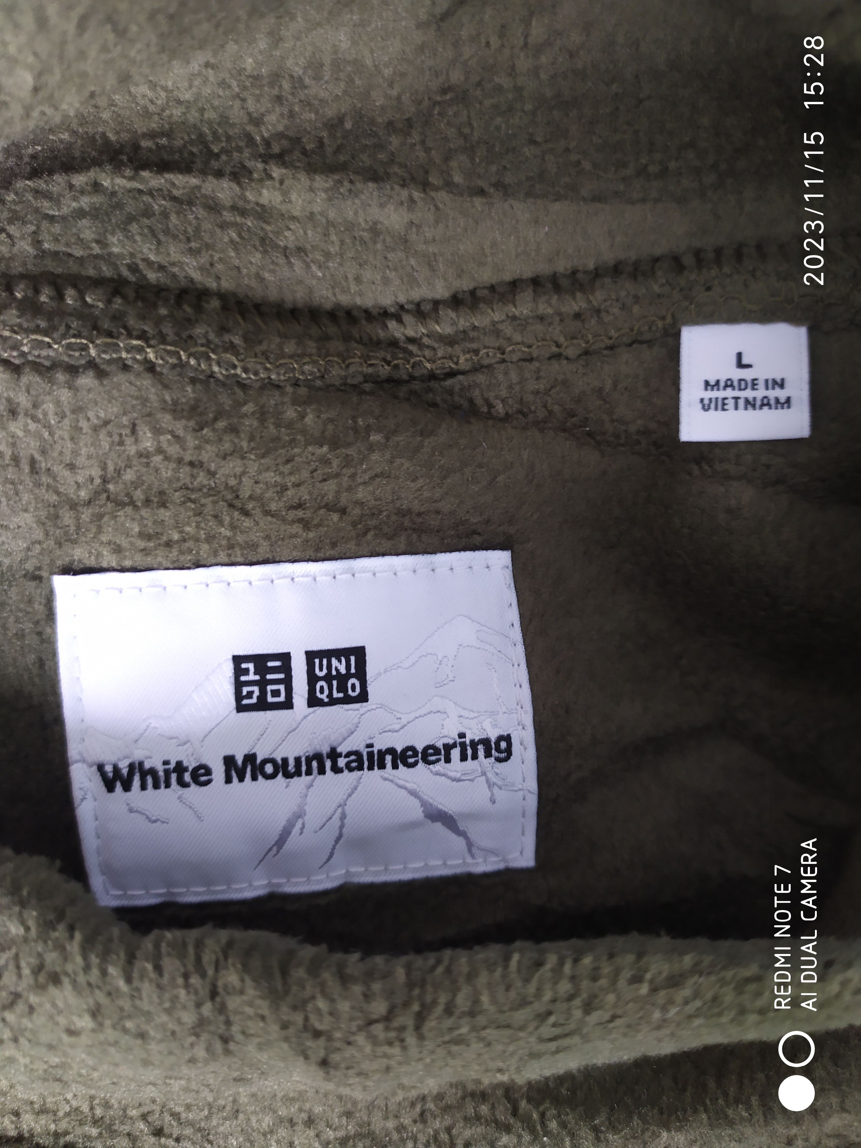 Designer × Uniqlo × White Mountaineering Uniqlo x White Mountaineering Fleece Sweater Army Green Size US L / EU 52-54 / 3 - 5 Thumbnail