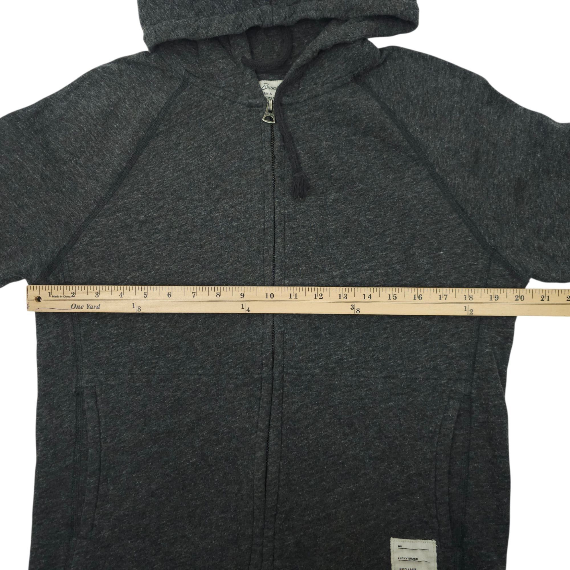 Lucky Brand Lucky Brand Grey Label Zip Hoodie Men S Minimal Basic Street Size US S / EU 44-46 / 1 - 5 Thumbnail