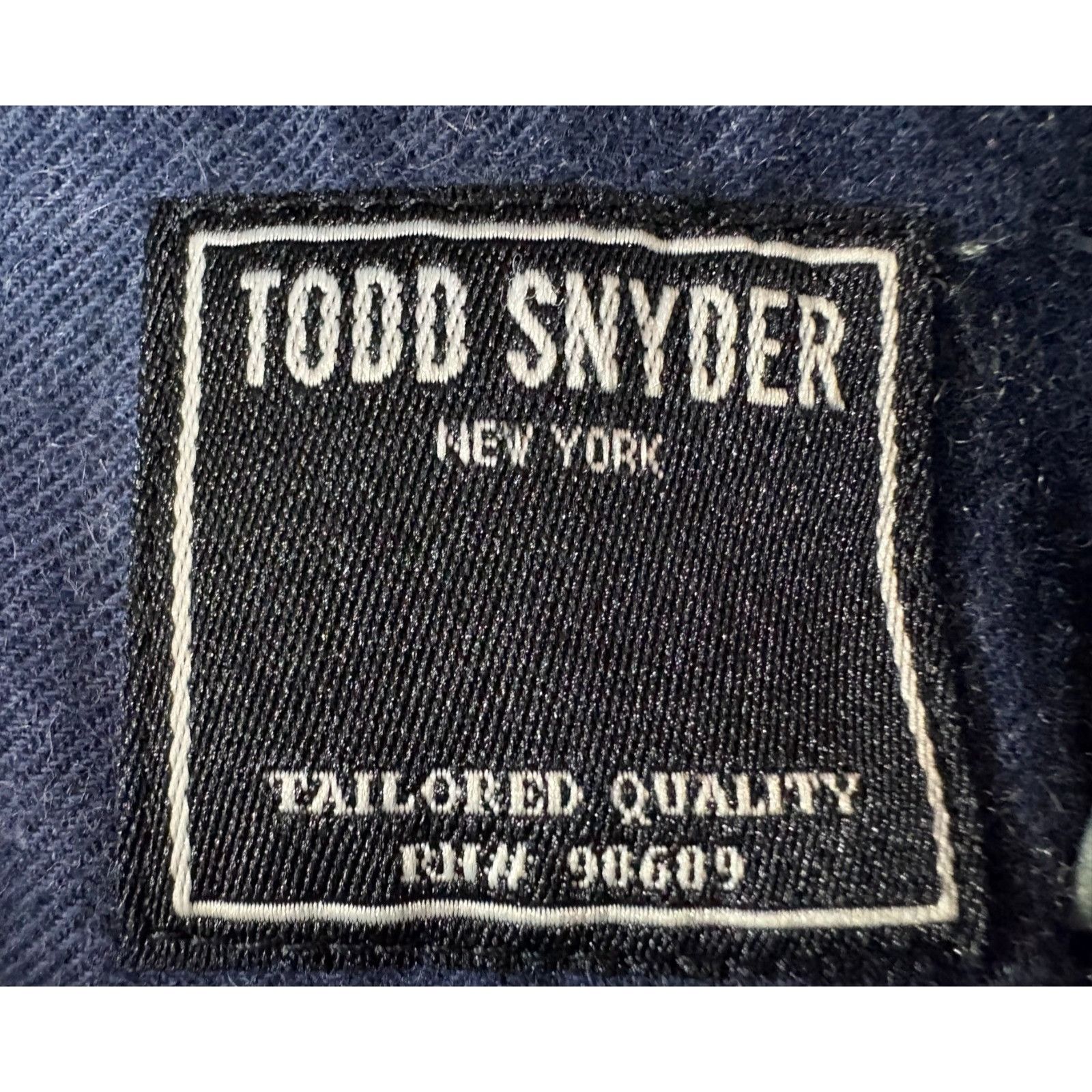 Todd Snyder Todd Snyder Brush Cotton Wool shirt size M color Navy NWT ms Size US M / EU 48-50 / 2 - 2 Thumbnail