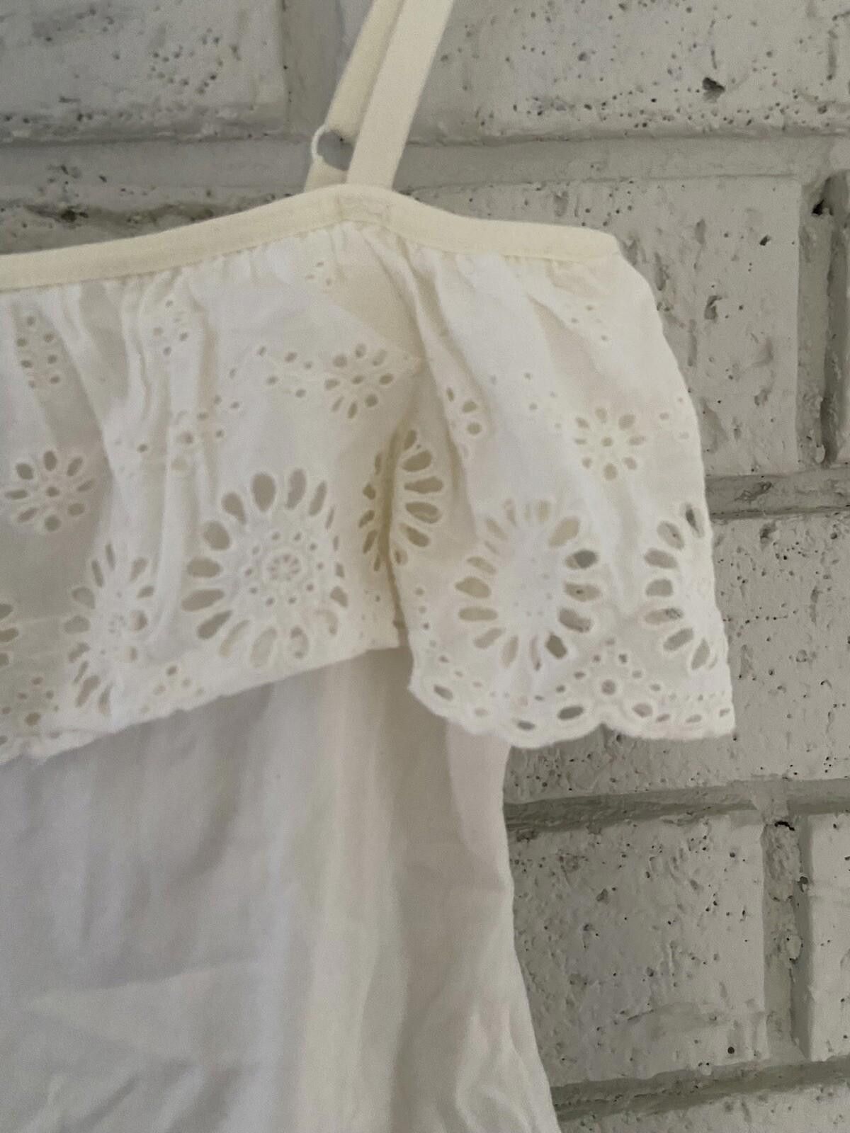 Other Forever New bodysuit Straight Neck Off White - Sz 6 Size 26" / US 2 / IT 38 - 3 Thumbnail