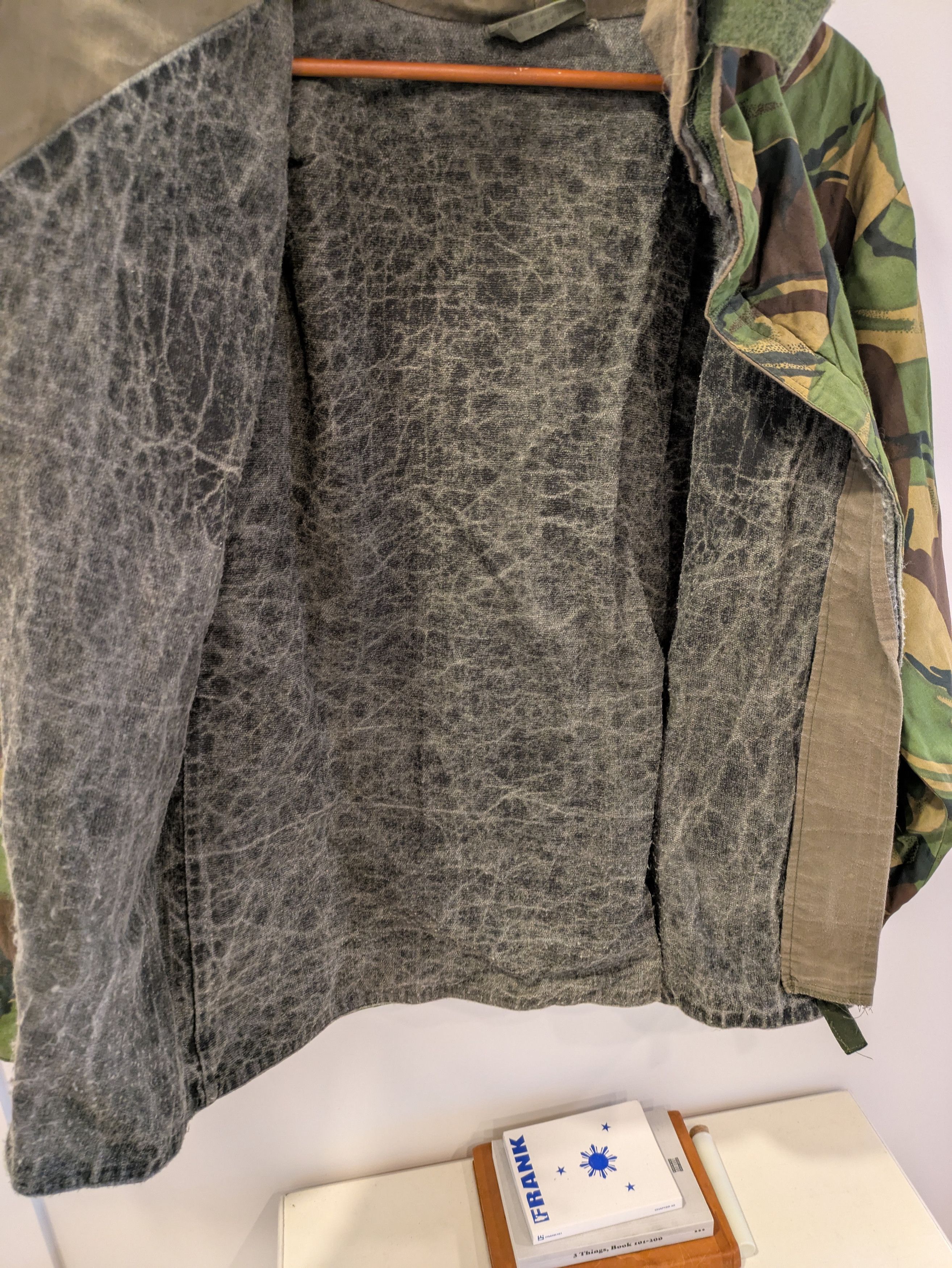 Royal Dutch Military Camo hooded jacket