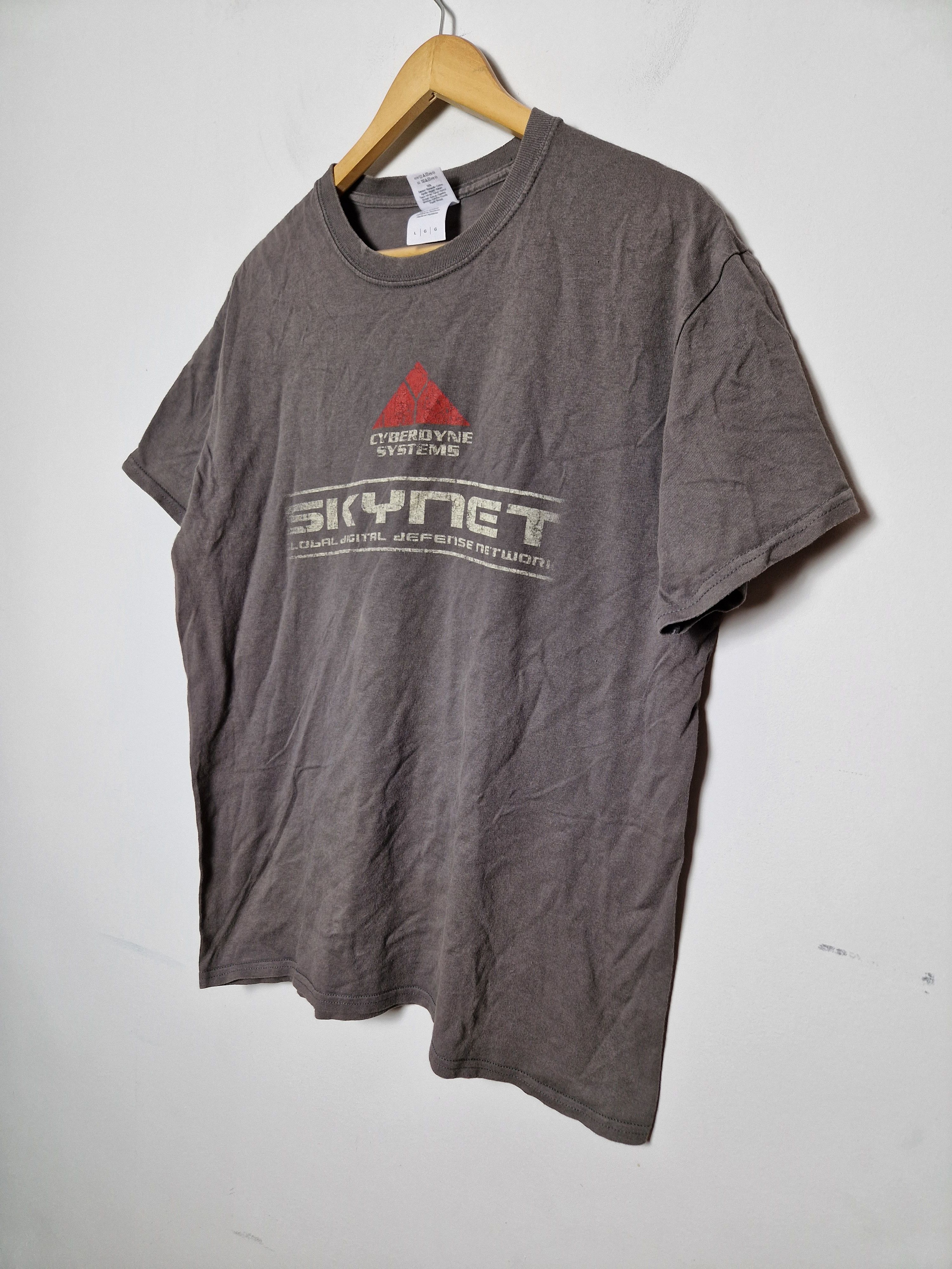 Vintage Terminator Skynet Cyberdyne Systems Techno Vintage T-Shirt Size US L / EU 52-54 / 3 - 2 Thumbnail