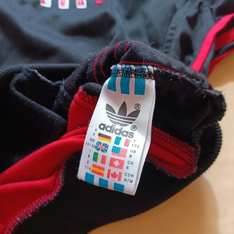 Adidas Vintage 80s Adidas Tracksuit Jacket Medium M Big Logo Size US M / EU 48-50 / 2 - 15 Thumbnail