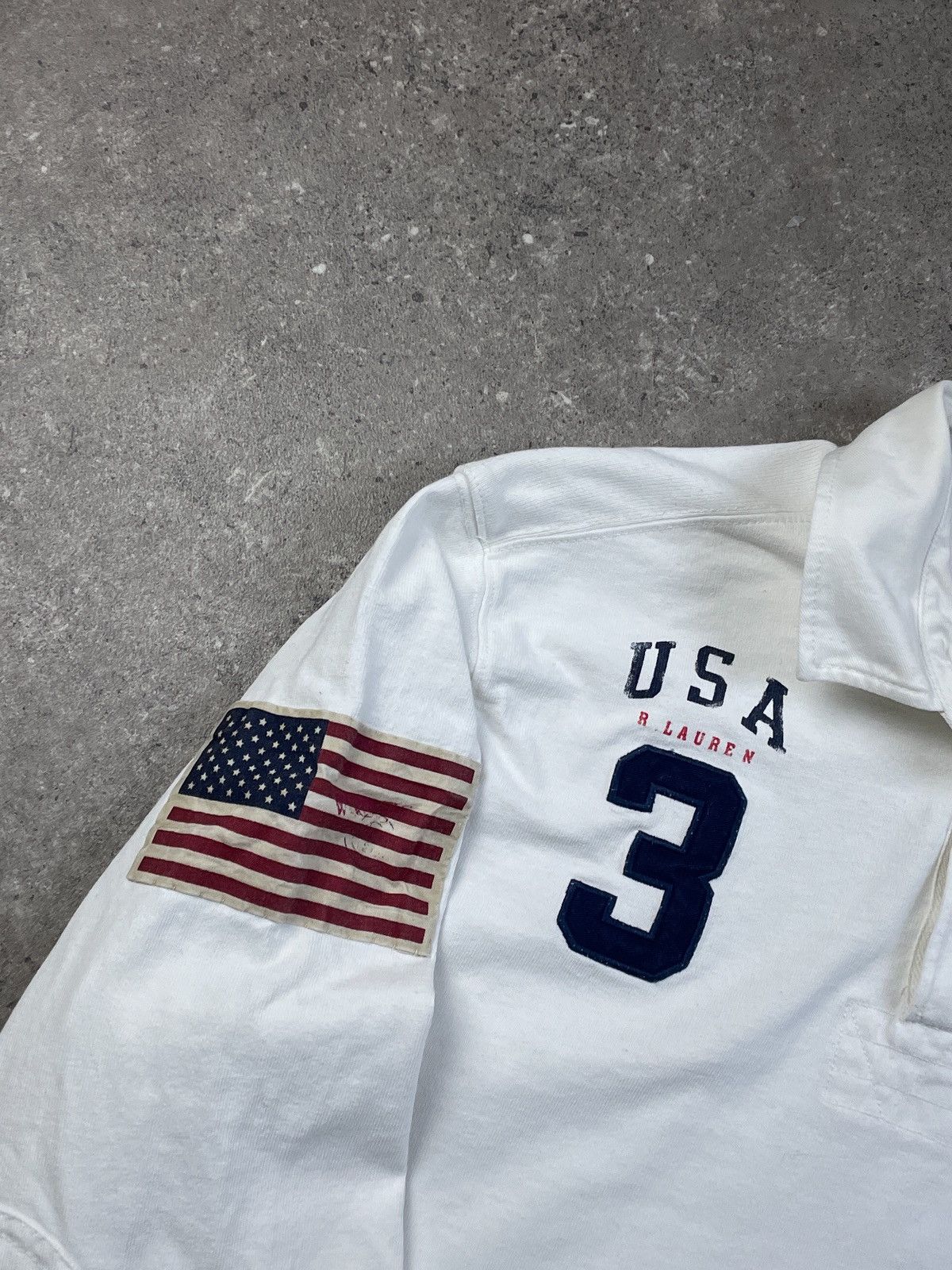 Polo Ralph Lauren Polo Ralph Lauren USA Vintage Chief Keef Style Polo Shirt Size US L / EU 52-54 / 3 - 2 Thumbnail