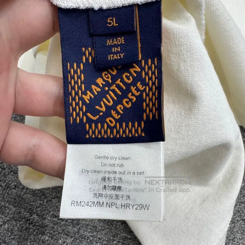 Louis Vuitton Louis Vuitton size 5l Beaded alphabet short sleeve Size US M / EU 48-50 / 2 - 3 Thumbnail