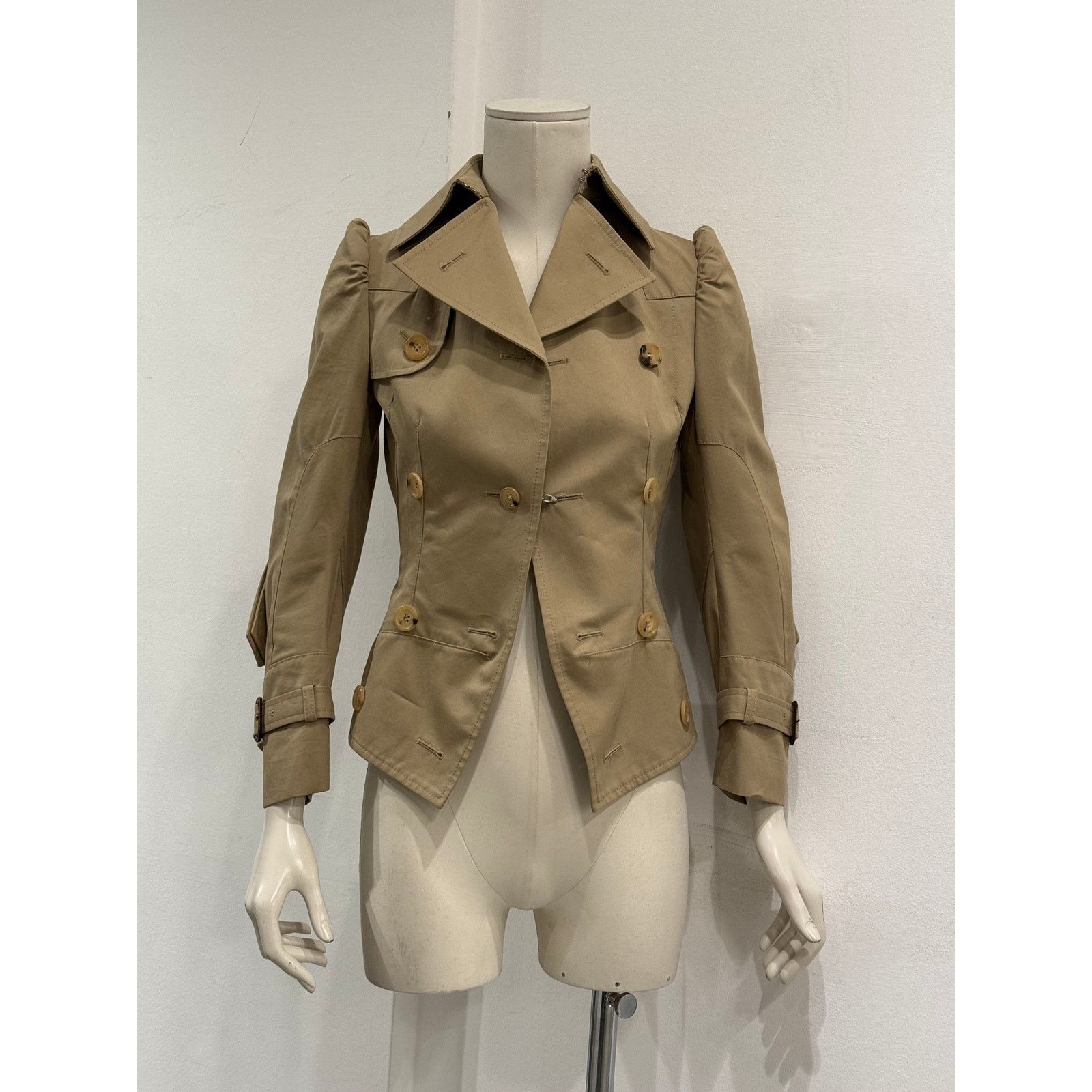 Junya Watanabe S/S2006 Junya Watanabe deconstructed trench coat jacket Size S / US 4 / IT 40 - 3 Thumbnail