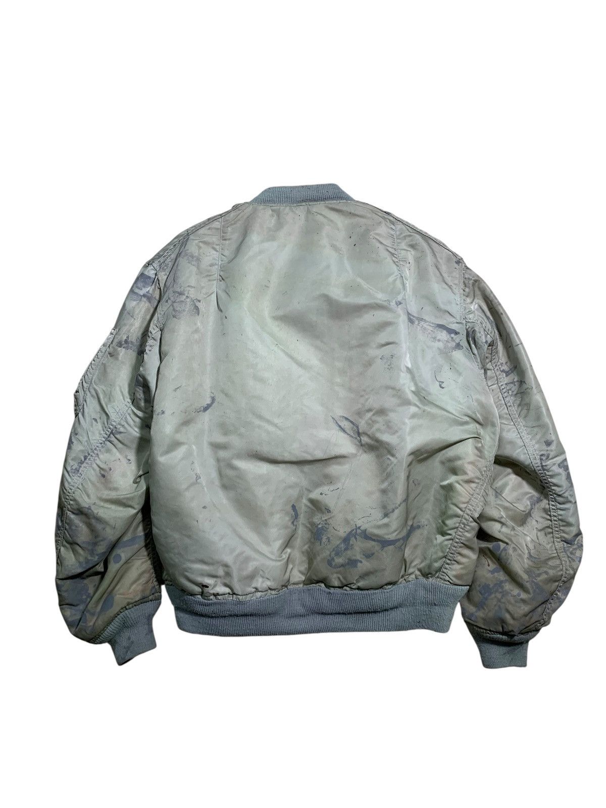 Vintage 🔥VERY WORN VTG 80S MA-1 JACKETS Size US M / EU 48-50 / 2 - 5 Thumbnail