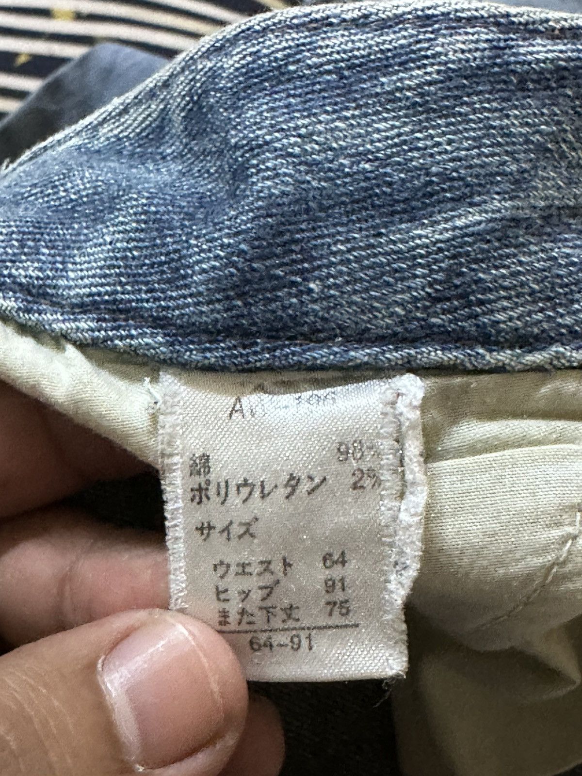 POST ARCHIVE FACTION (PAF) Vintage Japanese Brand Flare Bootcut Faded Distressed Denim Size US 30 / EU 46 - 7 Thumbnail