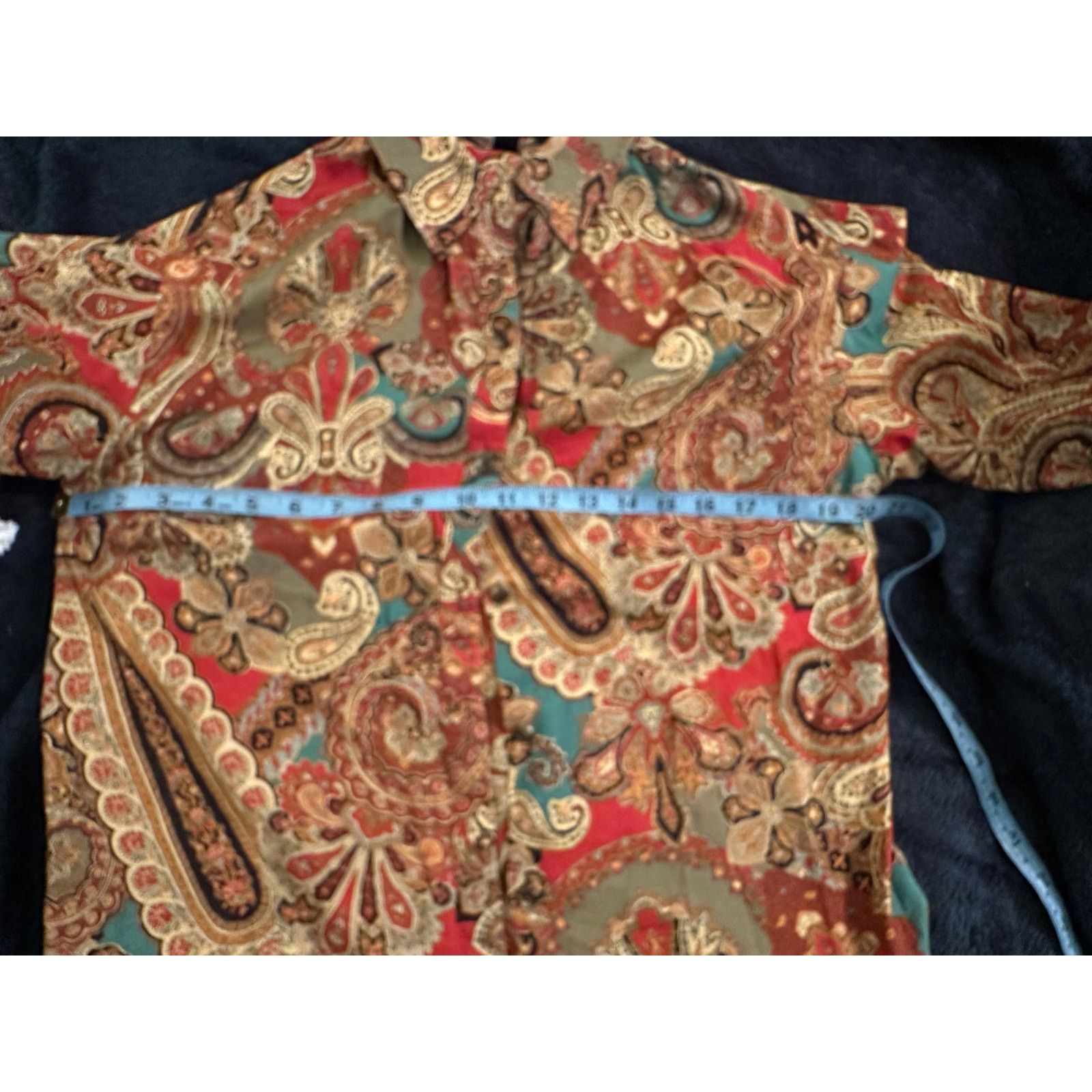 Ralph Lauren RALPH LAUREN PAISLEY COTTON BLOUSE SHIRT M Size M / US 6-8 / IT 42-44 - 5 Thumbnail