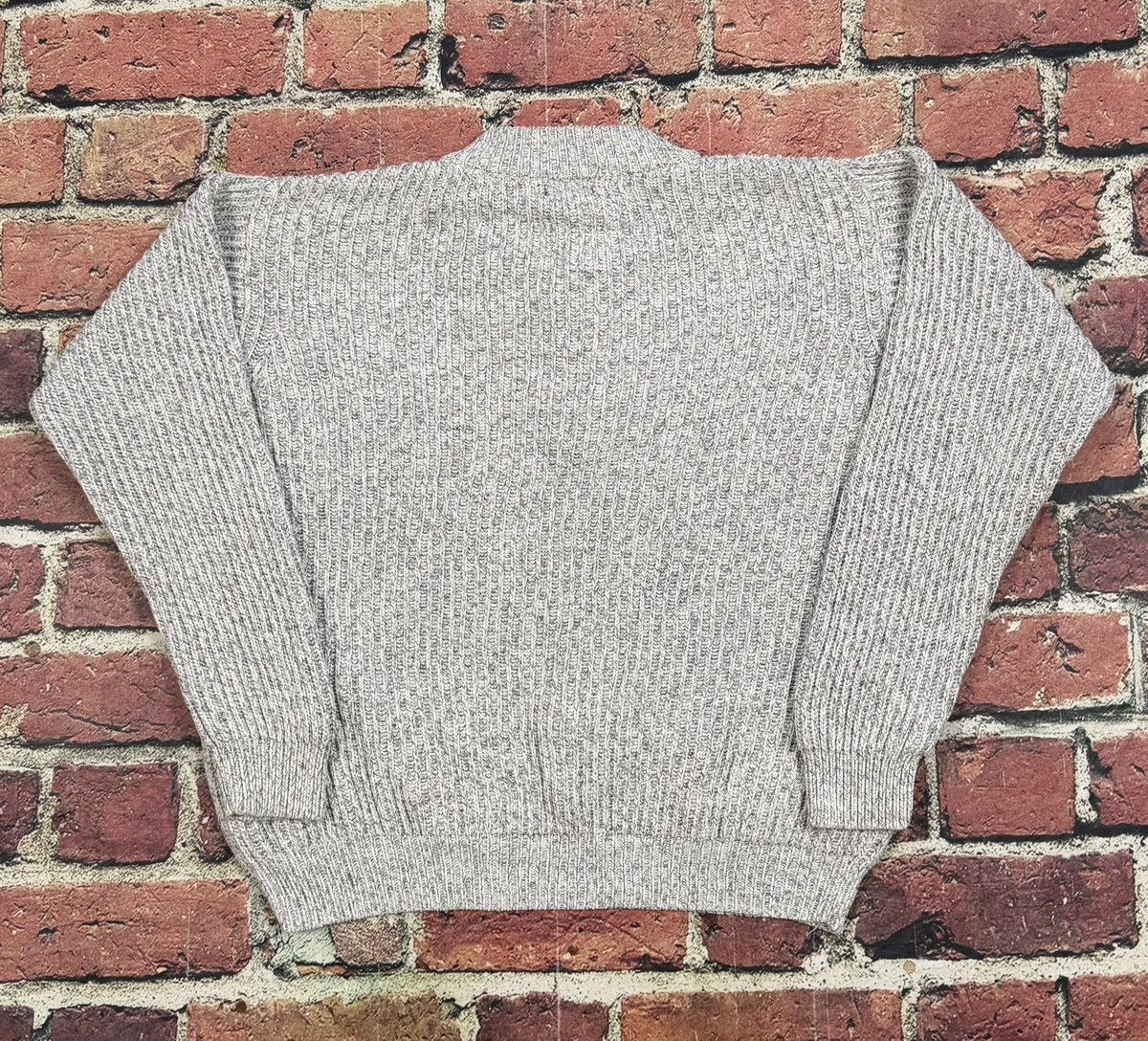 L.L. Bean Vintage L.L. Bean Henley Knit Fisherman Sweater US09 Size US L / EU 52-54 / 3 - 2 Thumbnail