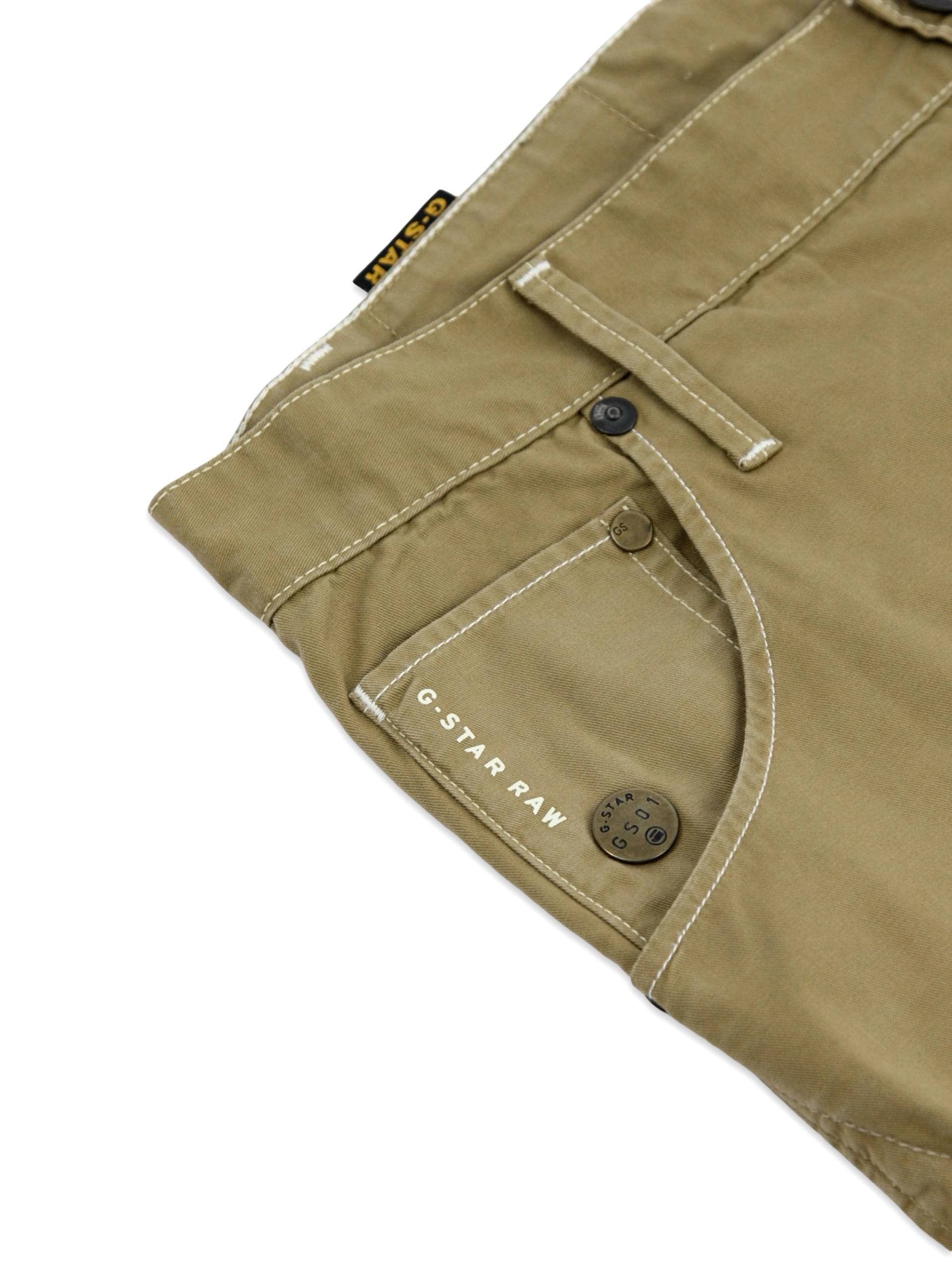 G-Star G-STAR RAW Beige Bermuda shorts Size US 34 / EU 50 - 2 Thumbnail