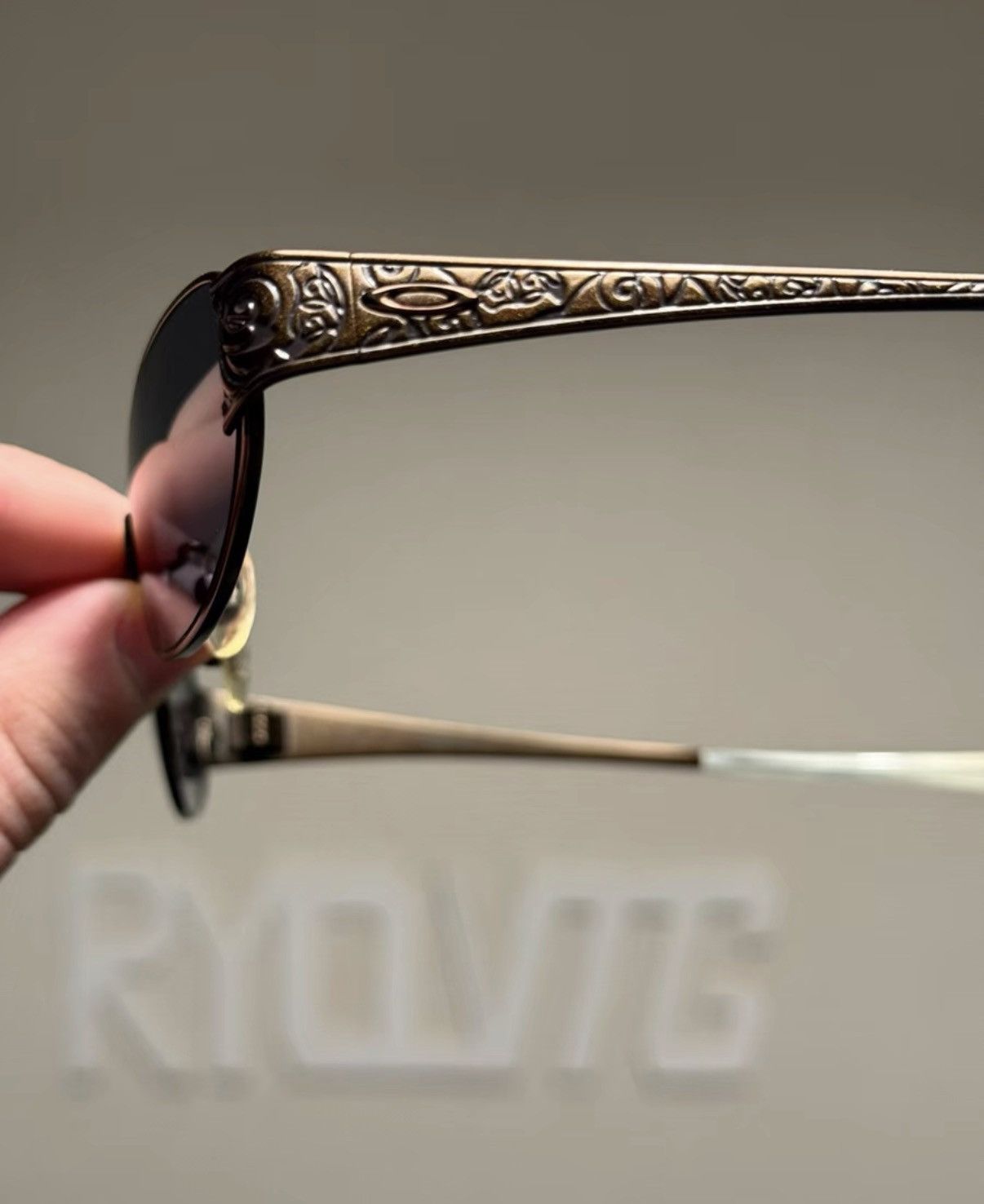 Oakley OAKLEY Poetic 4.1 Chocolate Brown Sports Sunglasses K24 Size ONE SIZE - 8 Thumbnail