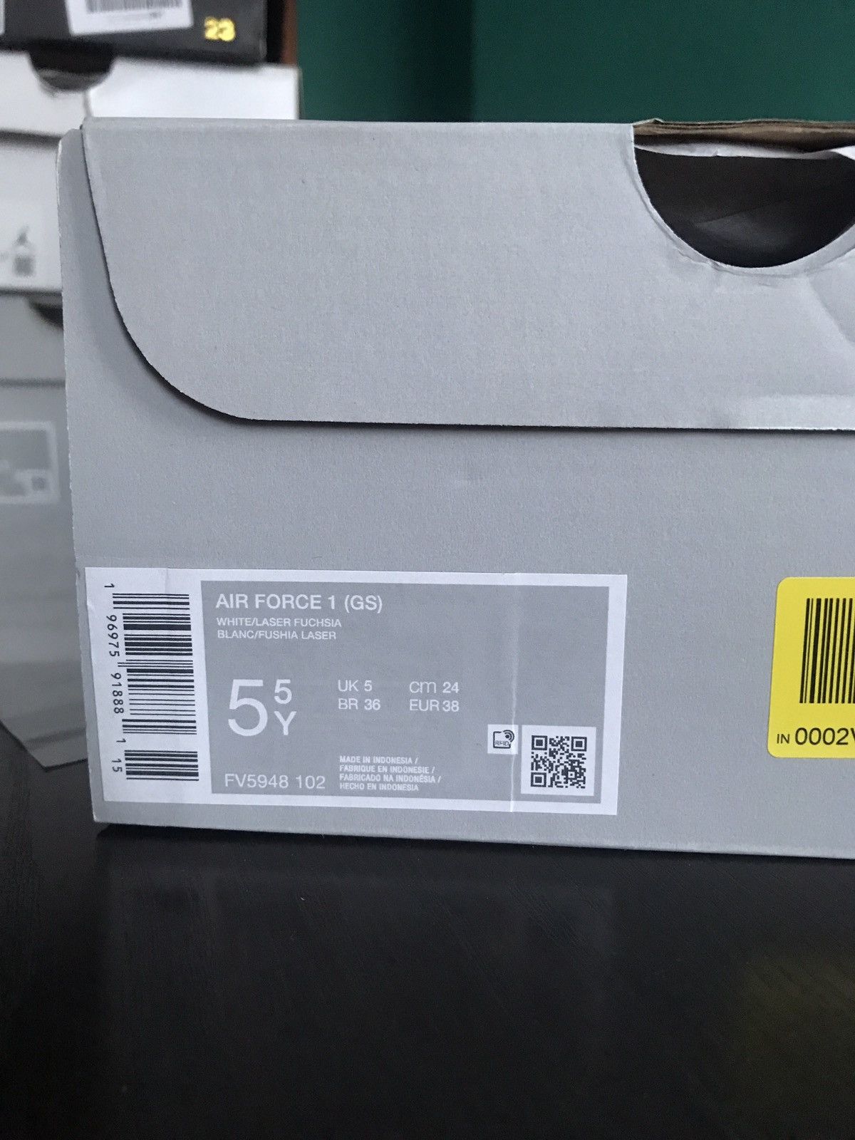 Nike Nike Air Force 1 “Pink&White” Size US 8 / IT 38 - 7 Thumbnail