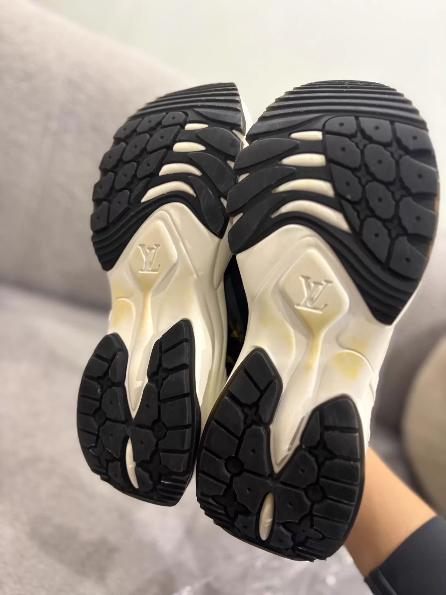 Louis Vuitton LV Runaway Dad Sneaker Black Monogram 36 98 New Size US 5.5 / IT 35.5 - 3 Thumbnail