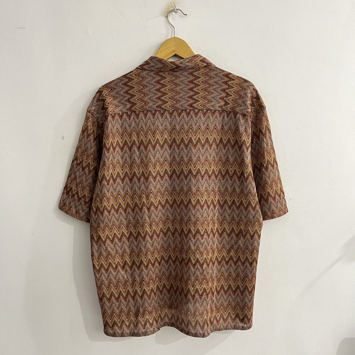 Issey Miyake Avv - Knitted Shirt Size US L / EU 52-54 / 3 - 7 Thumbnail