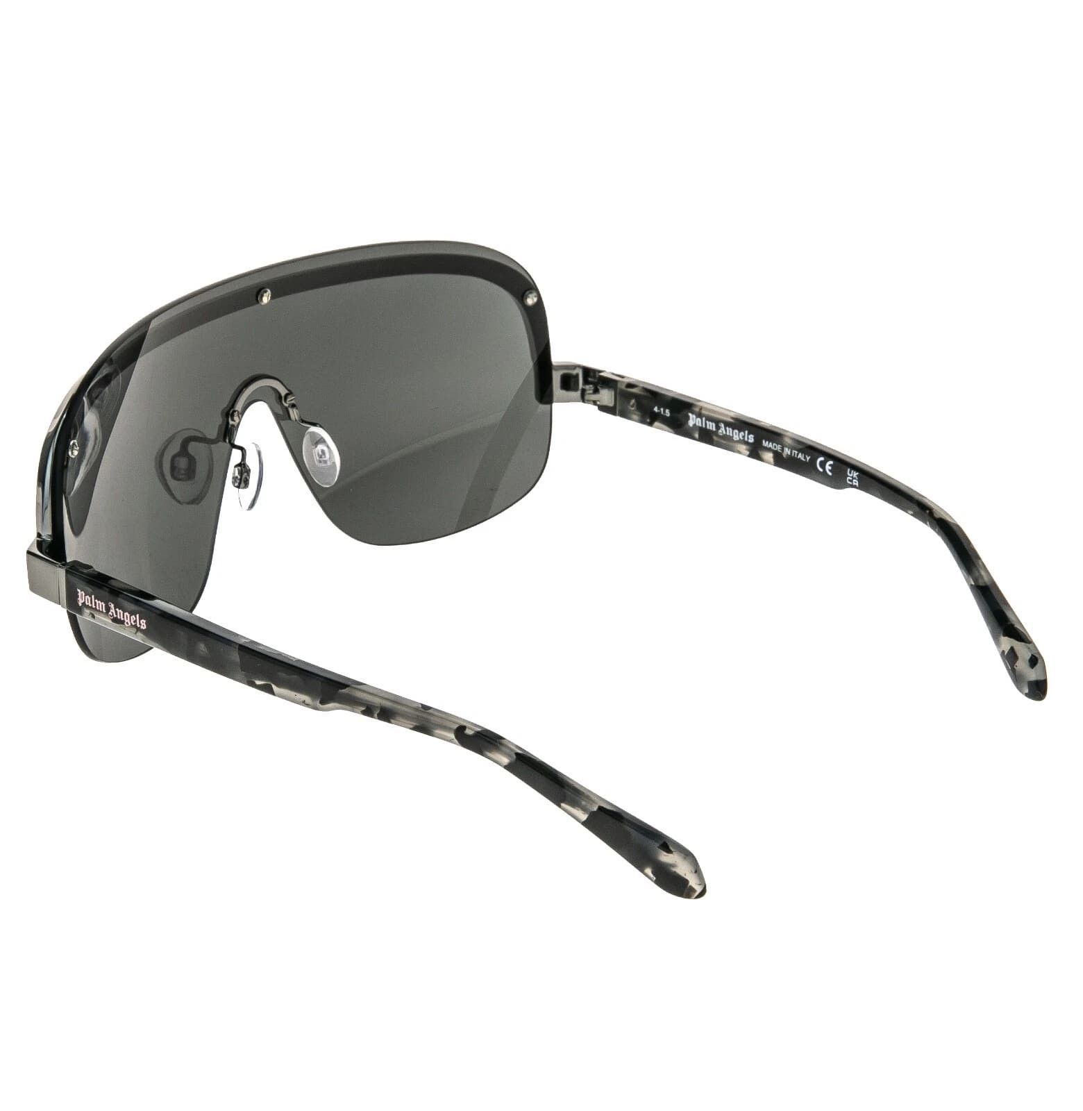 Palm Angels PALM ANGELS PERI10I 10I KING Gray Black Mask Unisex Fashion Size ONE SIZE - 4 Thumbnail