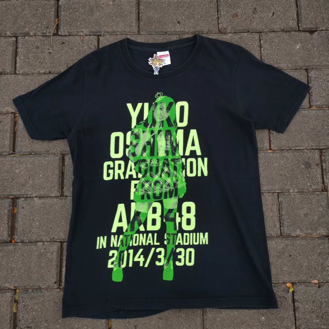 Band Tees AKB48 Yuko Oshima Graduation Concert 2014 Tee Size US M / EU 48-50 / 2 - 2 Thumbnail
