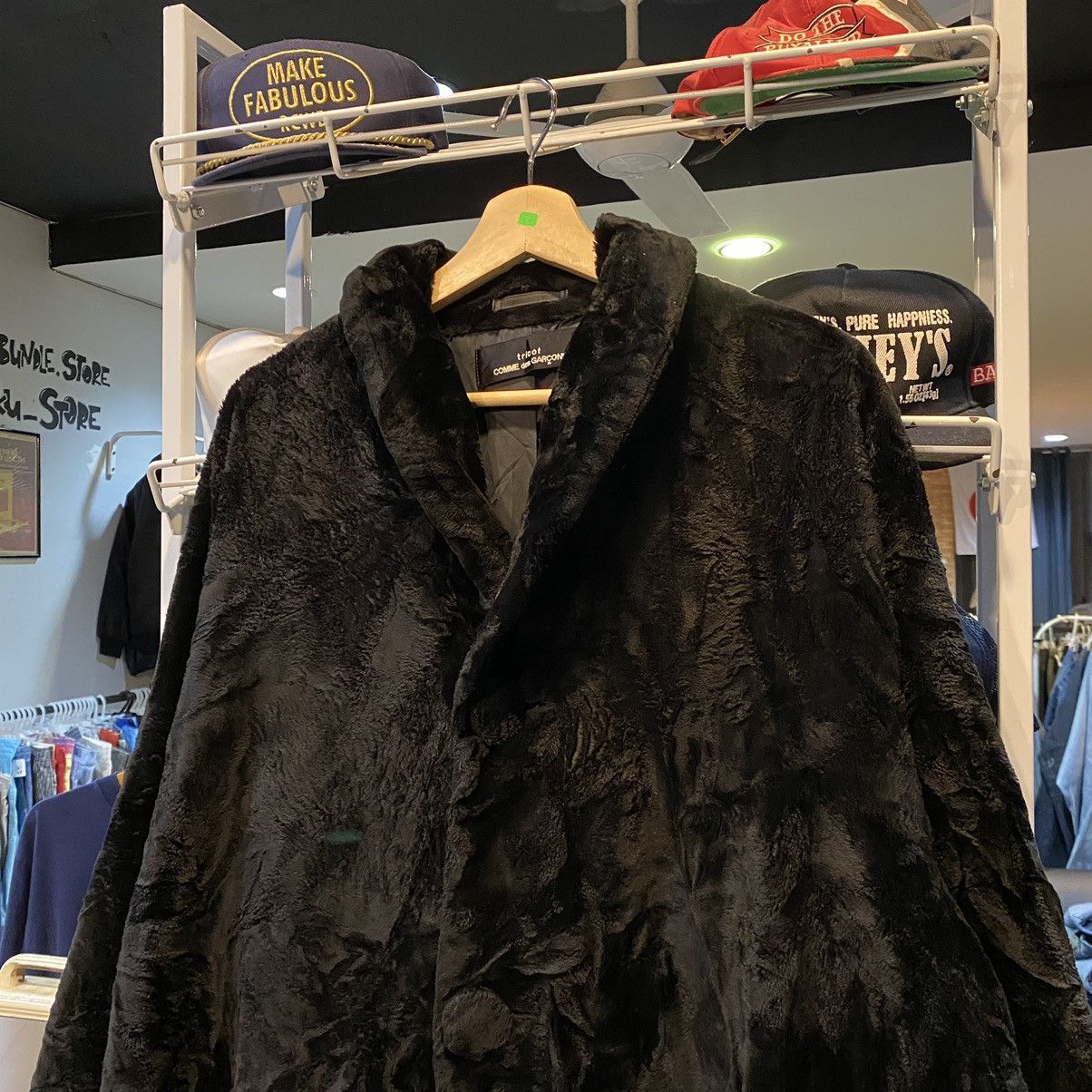 Comme des Garcons True Vintage ✔️Comme Des Garcons Tricot Acrylic Wool Coats Size US L / EU 52-54 / 3 - 4 Thumbnail