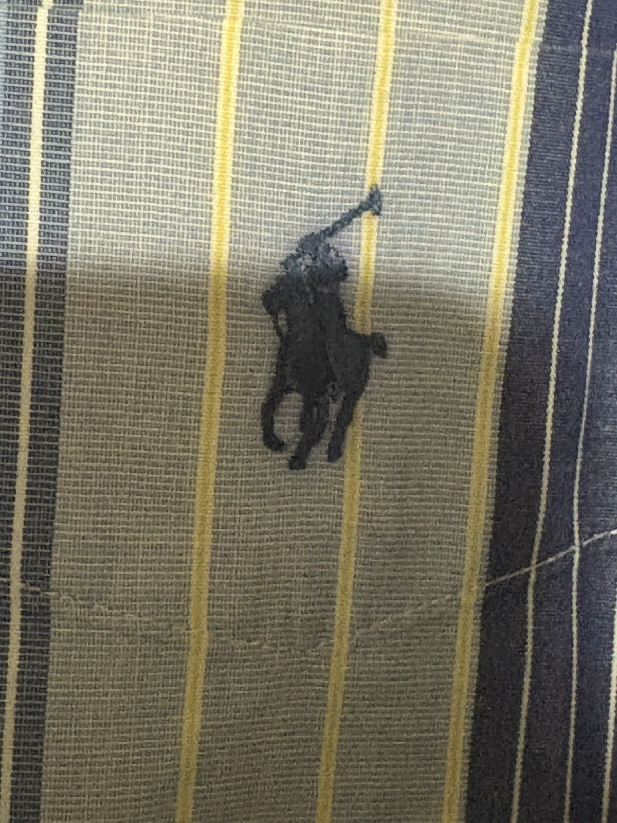 Ralph Lauren Ralph Lauren dress shirt blue stripes button collar XL Size US XL / EU 56 / 4 - 3 Thumbnail