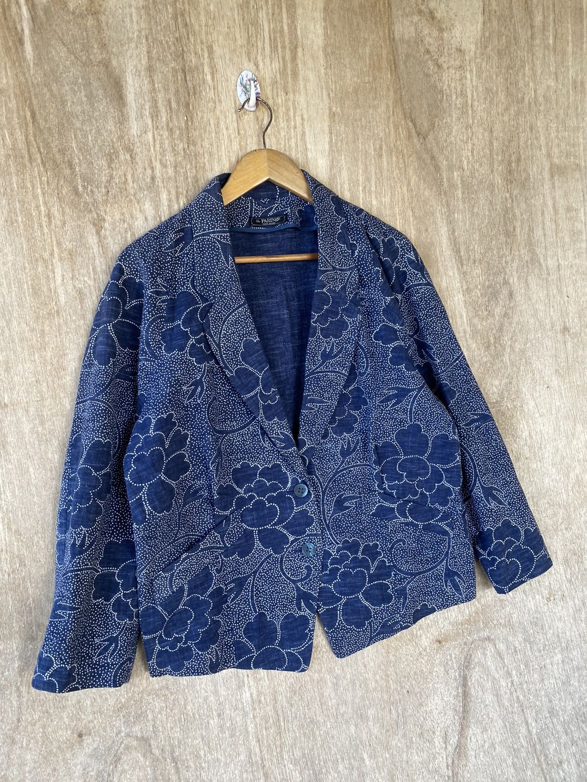 Designer × Japanese Brand Vintage El Partner Tokyo Sashiko Boro Japanese Artisan Size M / US 6-8 / IT 42-44 - 3 Thumbnail