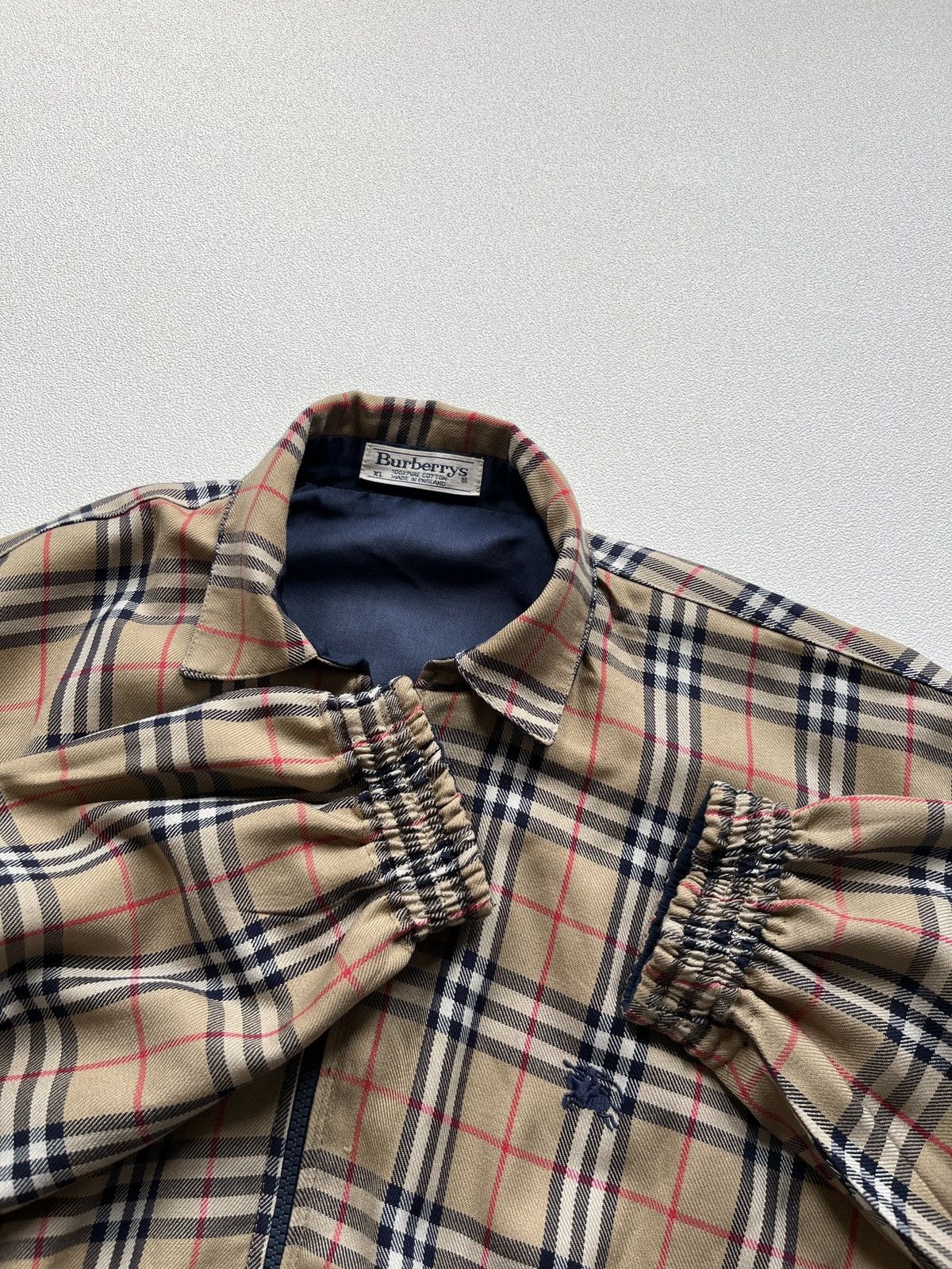 Burberry Burberry Reversible Jacket Nova Check/Navy Size US XL / EU 56 / 4 - 8 Thumbnail