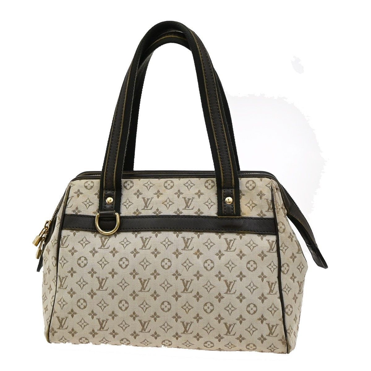 Louis Vuitton Louis Vuitton Josephine Handbag Mini Lin Size ONE SIZE - 1 Thumbnail