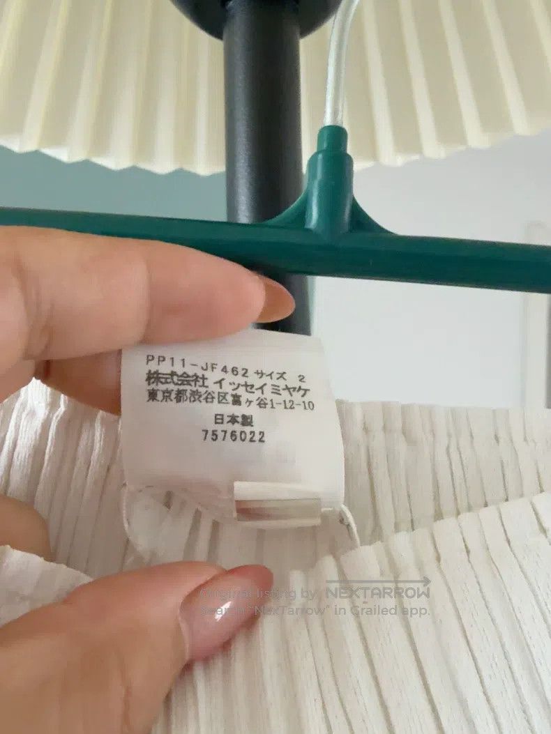 Issey Miyake Issey Miyake White Pleated Straight-Leg Trousers Size 25" / US 0 / IT 36 - 5 Thumbnail
