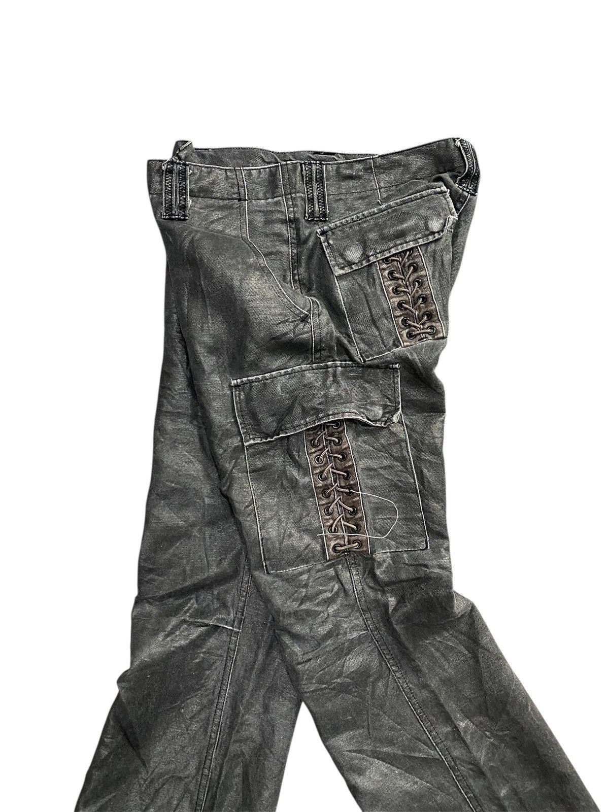 Roar Roar undercover,numbernine,roen waxed drawstring flared pant Size US 30 / EU 46 - 2 Thumbnail