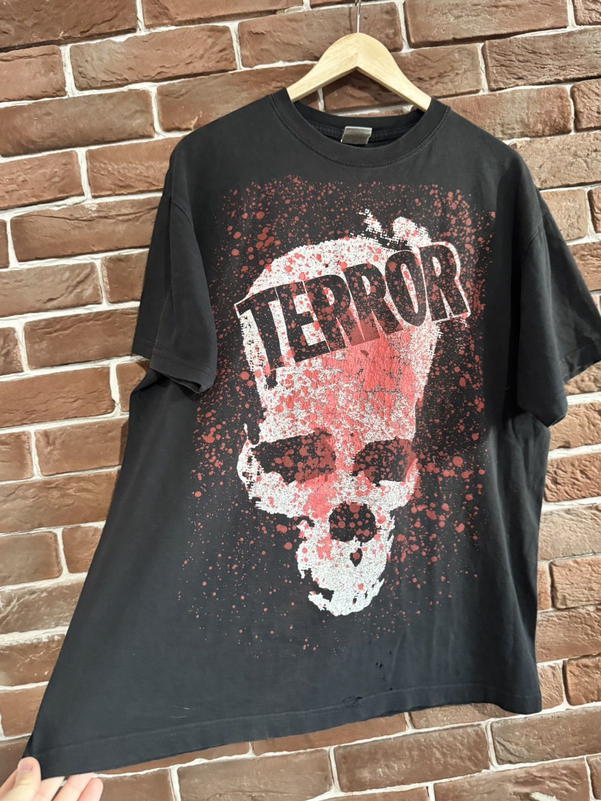 Band Tees Vintage 00s Don Rock Terror Wordwide Fuck Control band Tee Size US XL / EU 56 / 4 - 5 Thumbnail