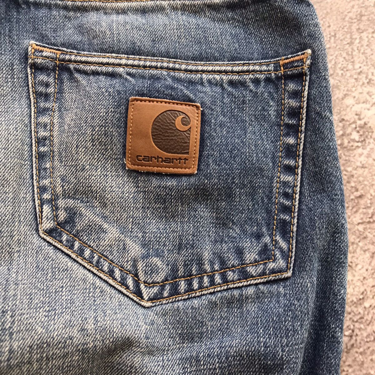 Vintage Vintage Y2K Distressed Baggy Jeans Workwear Streetwear W27 Size US 27 - 6 Thumbnail