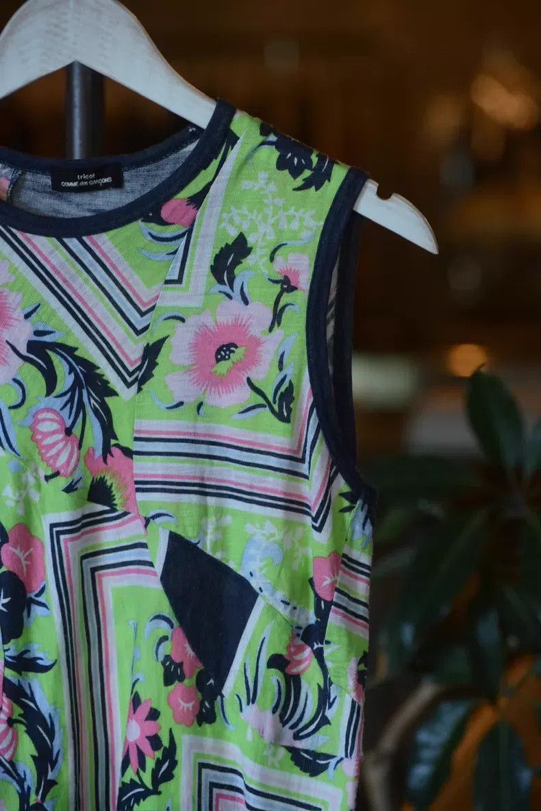 Comme des Garcons Comme Des Garcons size F Floral Geometric Patchwork Sleeve Size S / US 4 / IT 40 - 2 Thumbnail