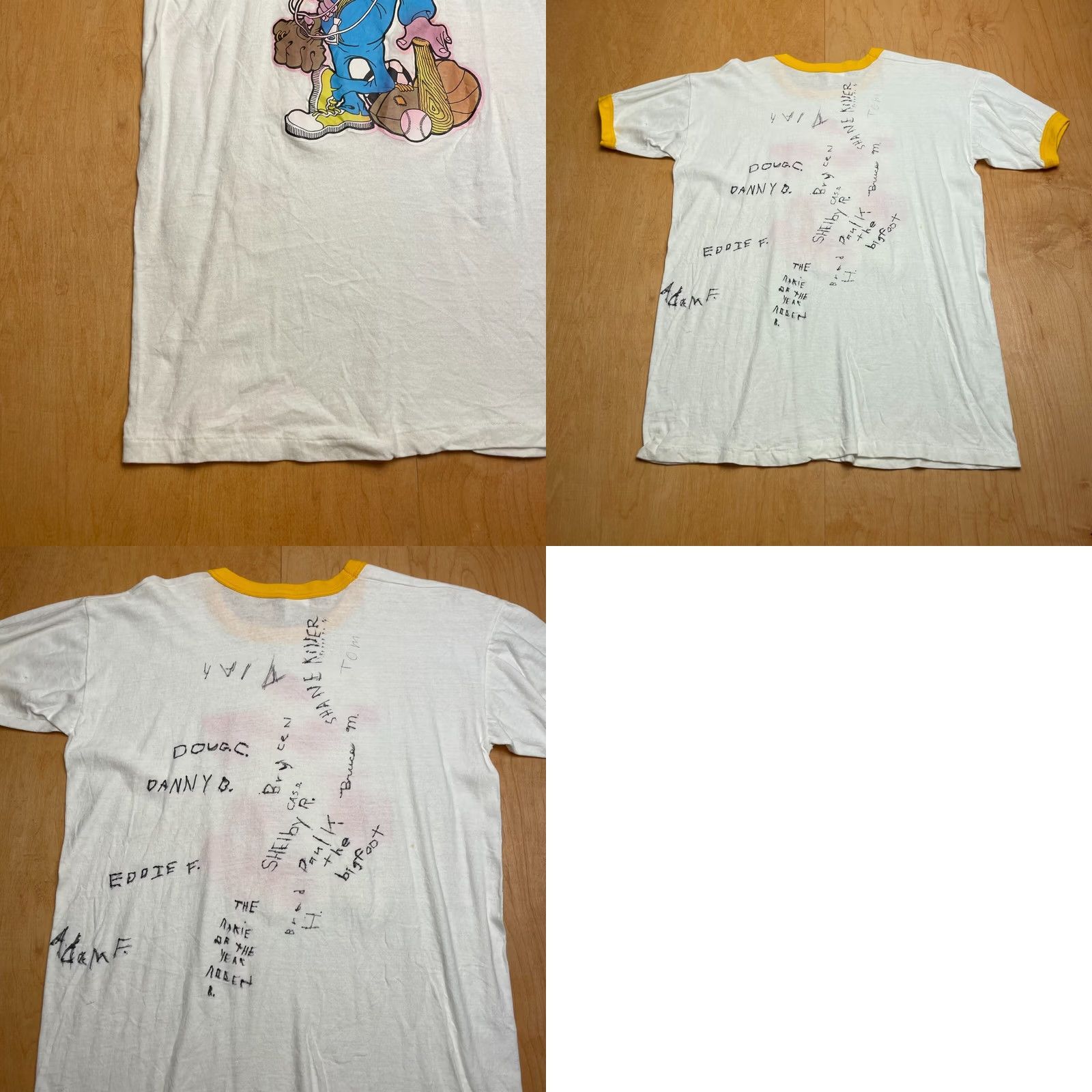 Russell Athletic VINTAGE Russell Athletic Short Sleeve T-Shirt White Crew Neck S Medium? Size US S / EU 44-46 / 1 - 8 Thumbnail