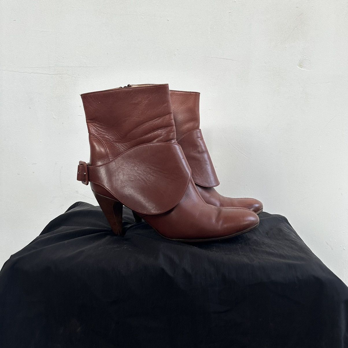 Marni vintage leather Heels boots