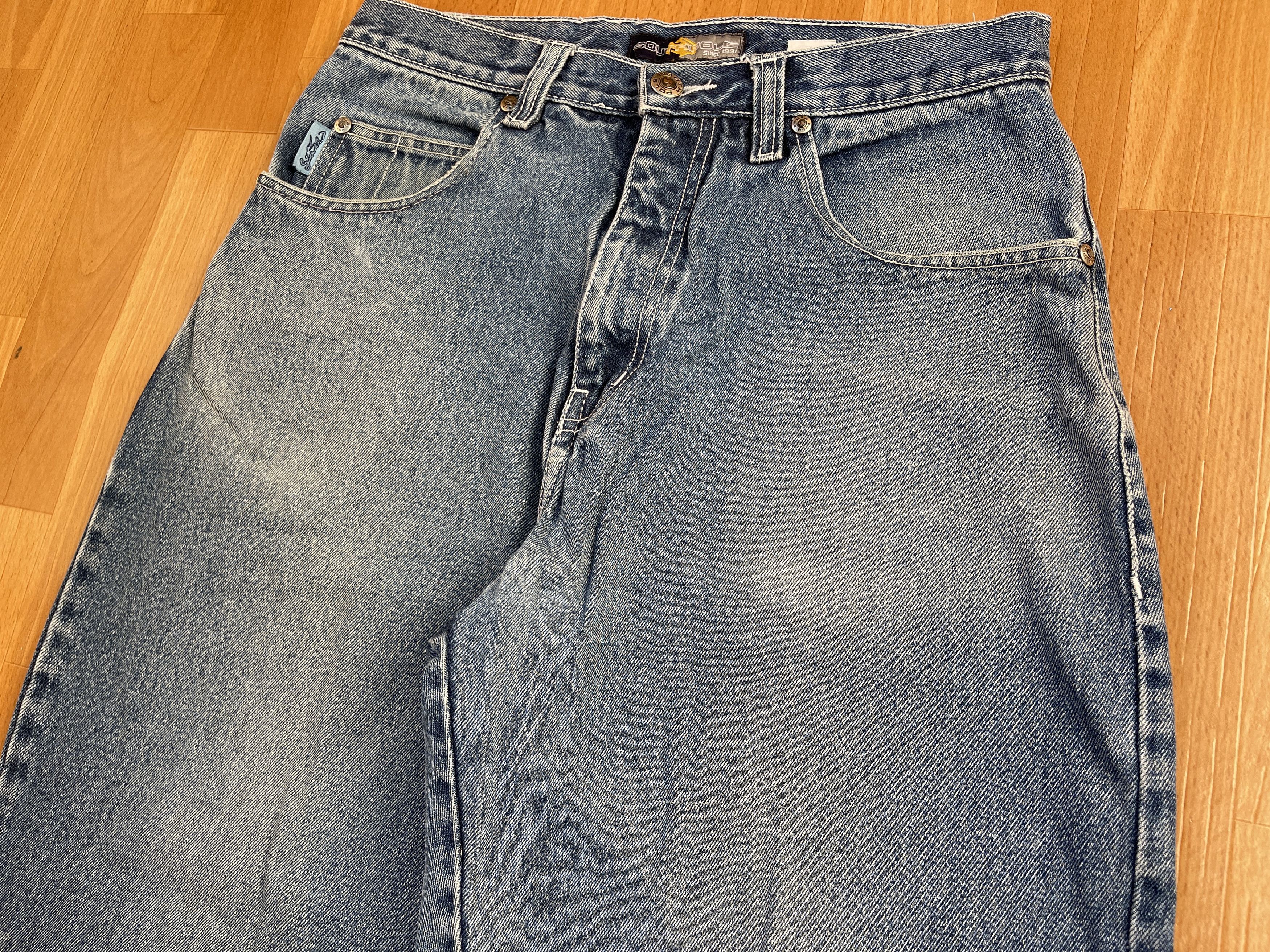 Southpole Southpole jeans, baggy vintage South Pole 90s hip hop Y2K 30 Size US 30 / EU 46 - 10 Thumbnail