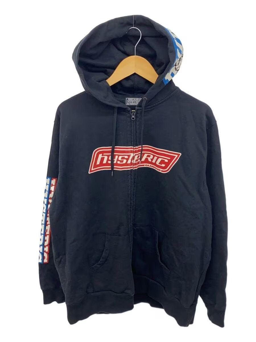 Hysteric Glamour Logo Zip Hoodie Size US XL / EU 56 / 4 - 1 Thumbnail