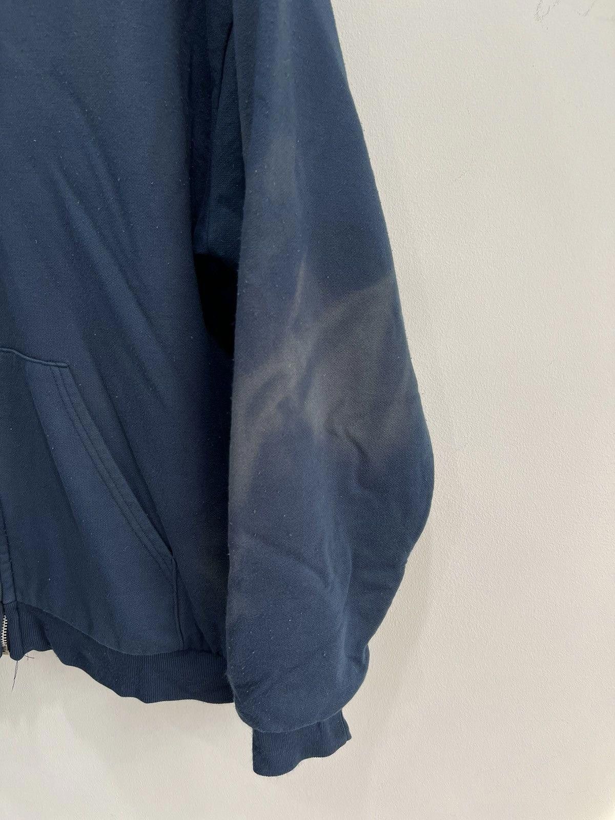Vintage Vintage Sun Faded Thermal Lined Hoodie Sweater zip up Size US XL / EU 56 / 4 - 4 Thumbnail