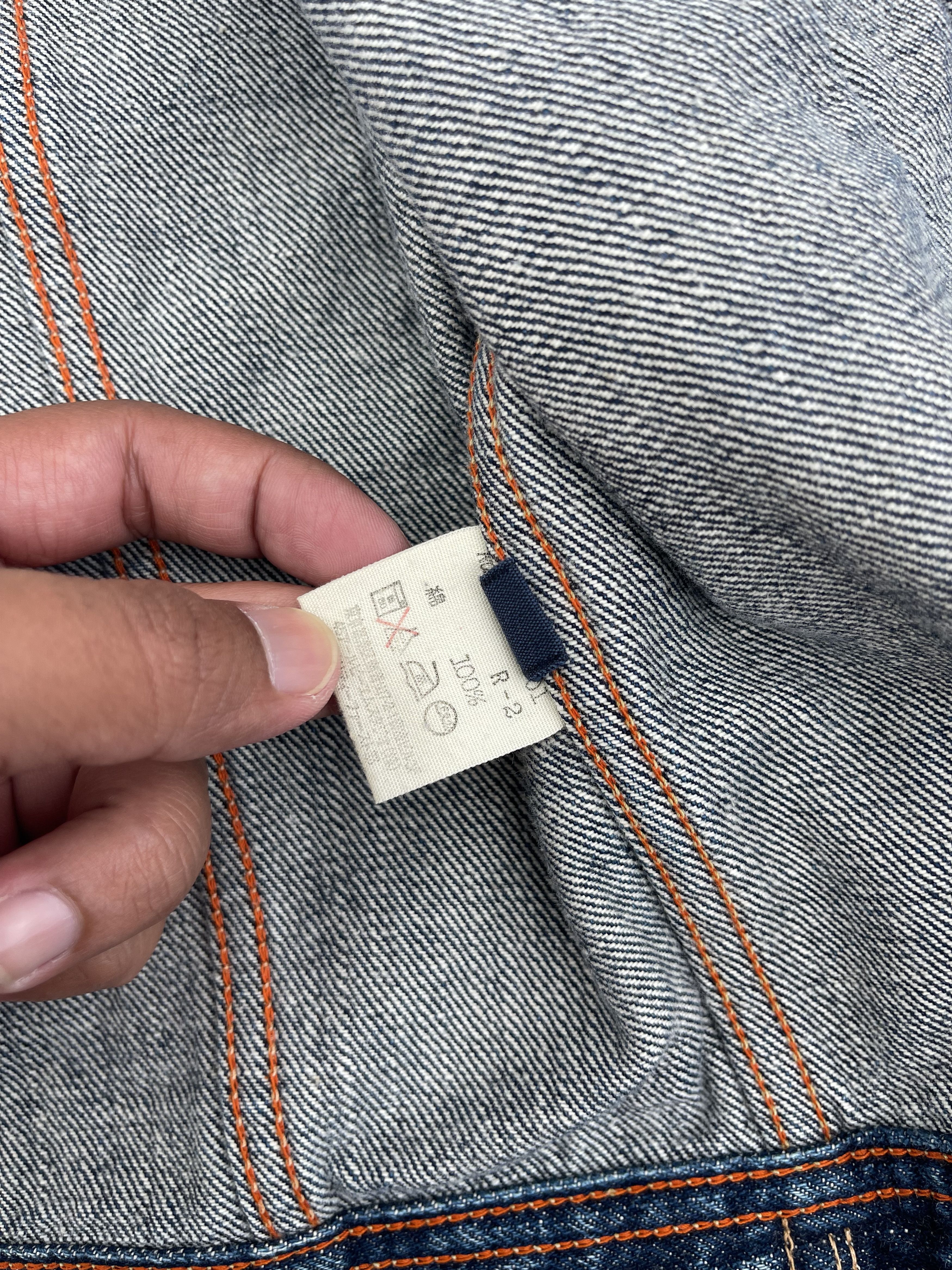 45rpm × Japanese Brand 45RPM Denim Jacket Jeans Size M / US 6-8 / IT 42-44 - 9 Thumbnail