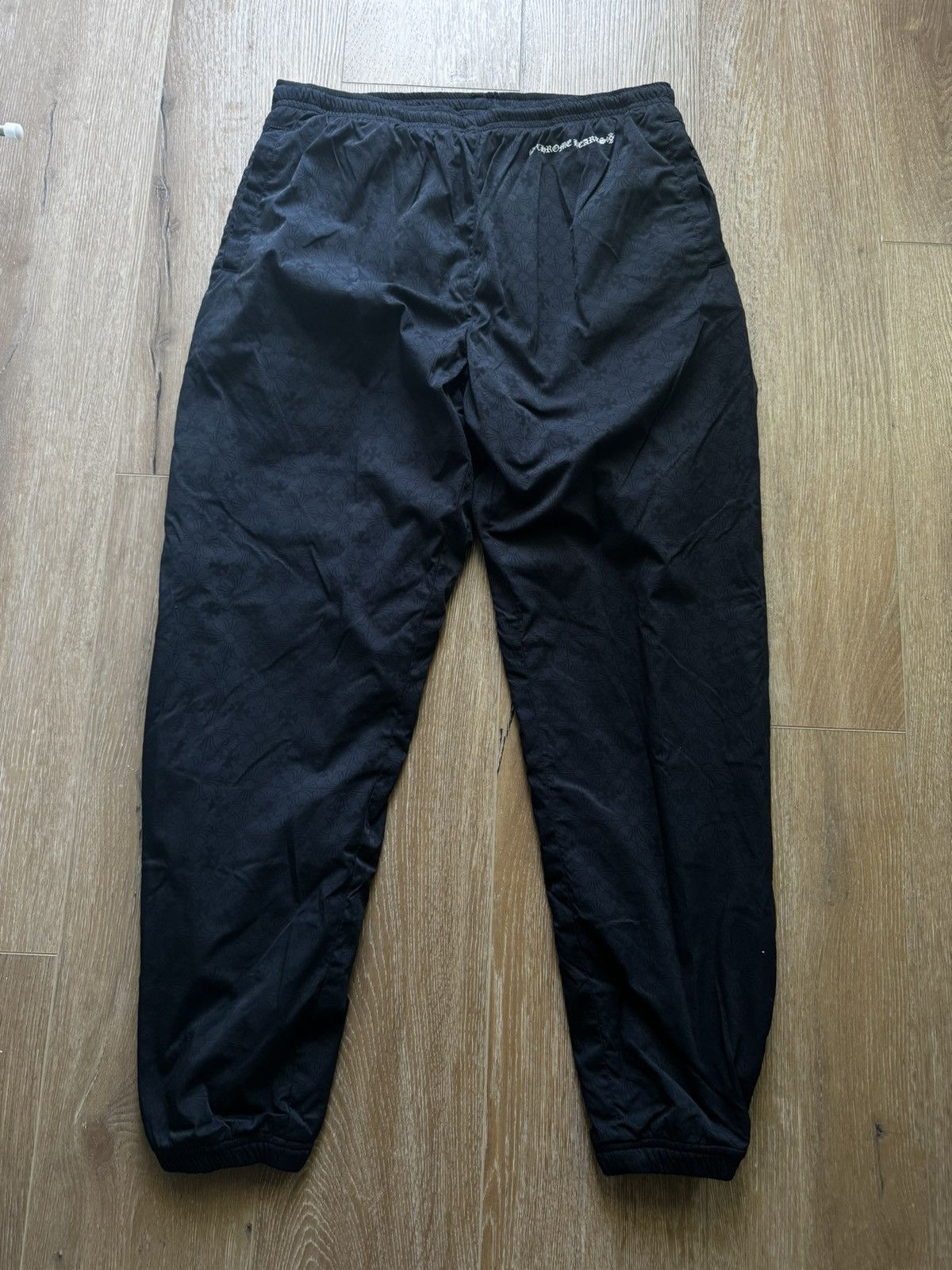 image of Chrome Hearts Cross All Over Pants in Black, Men's (Size 34)