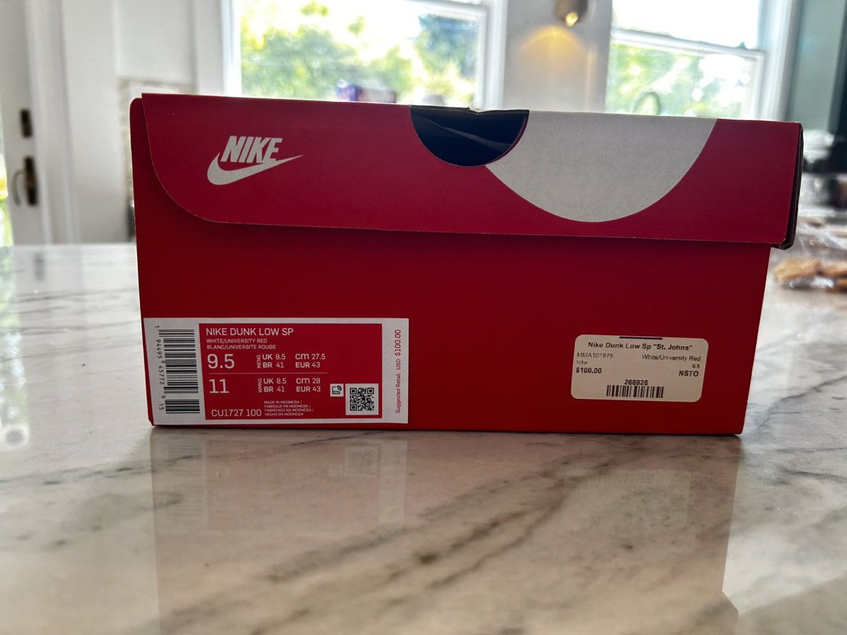Nike NIKE DUNK LOW SP "St. Johns" Size US 9.5 / EU 42-43 - 6 Thumbnail
