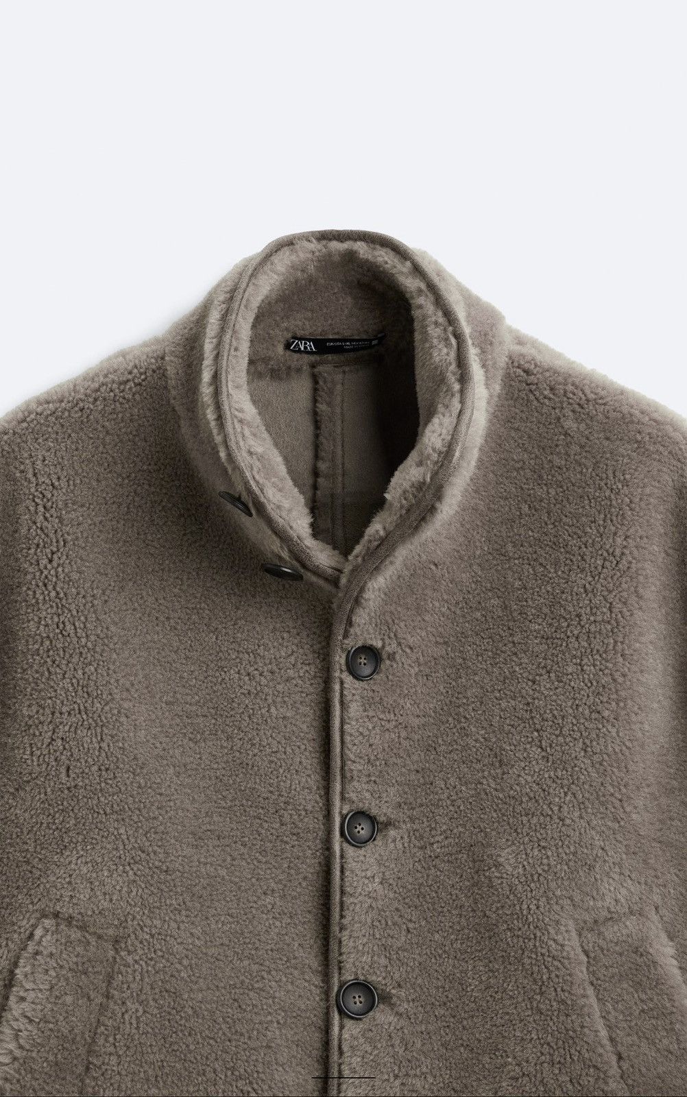 Zara FLEECE JACKET SPECIAL EDITION Size US L / EU 52-54 / 3 - 11 Thumbnail