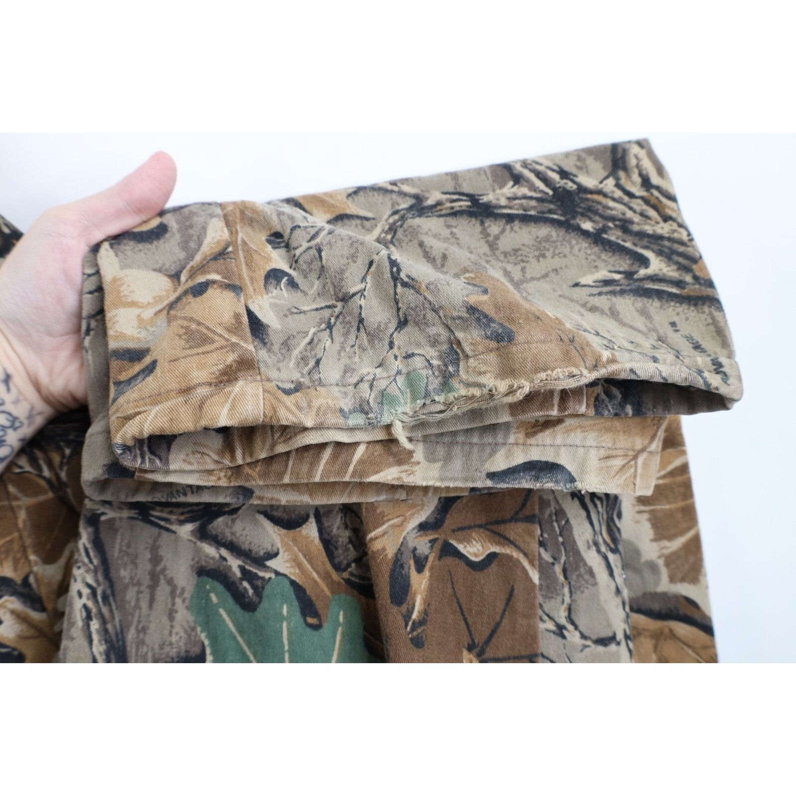 Vintage × Walls Vintage 90s Walls Faded Advantage Camouflage Coveralls Size US 38 / EU 54 - 15 Thumbnail